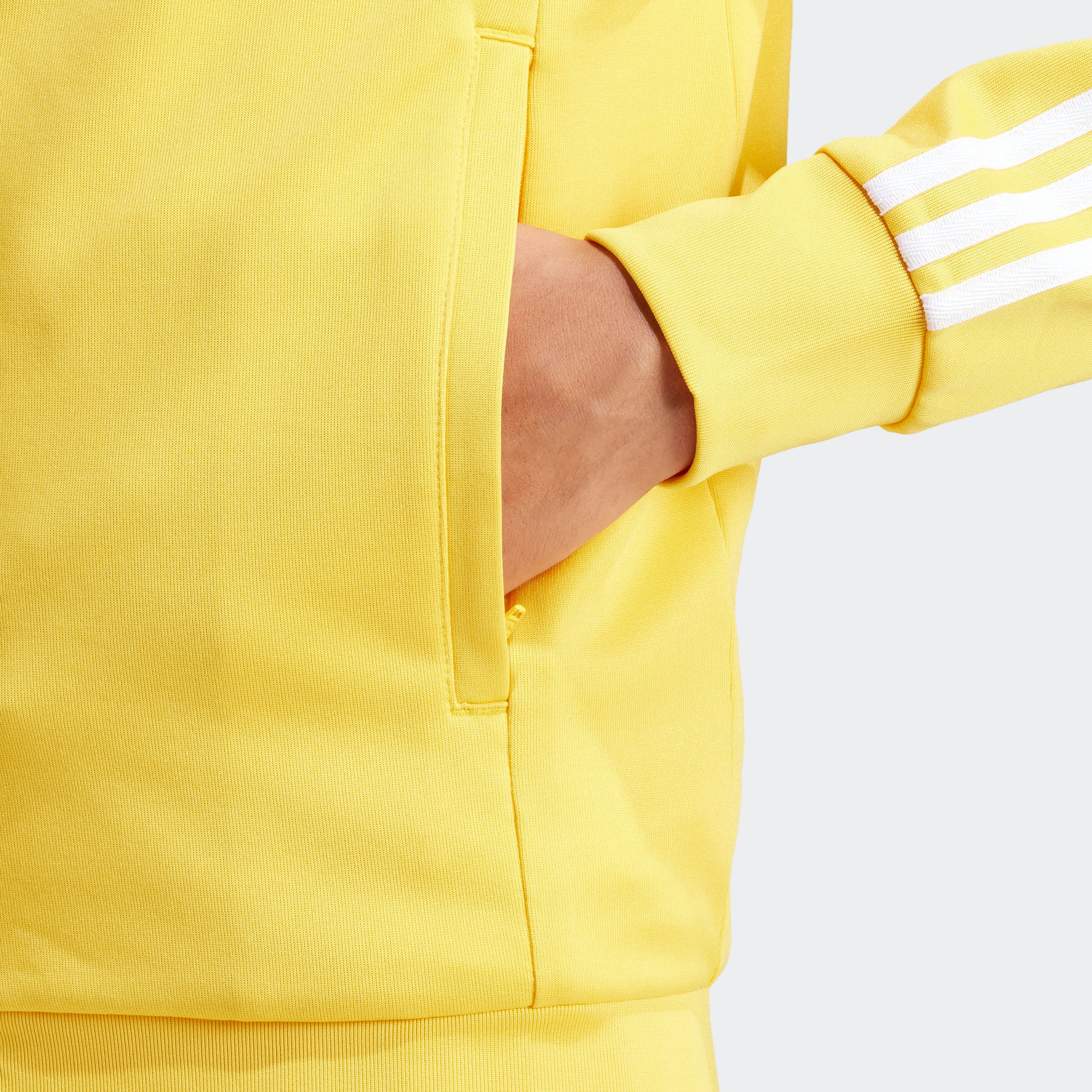 Adidas sst track jacket yellow store