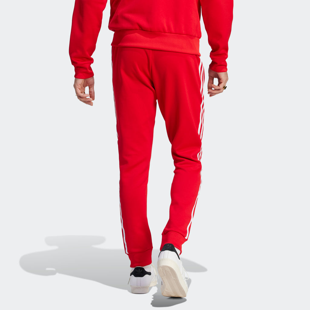 adidas Classics SST Track Pants Better Scarlet | Chicago City Sports