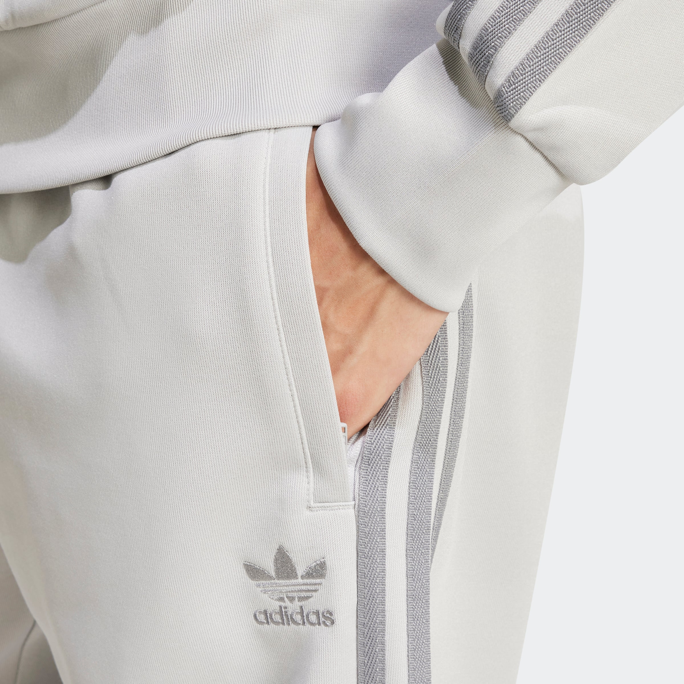 Men's adidas Originals Adicolor Classics SST Track Pants Grey Two