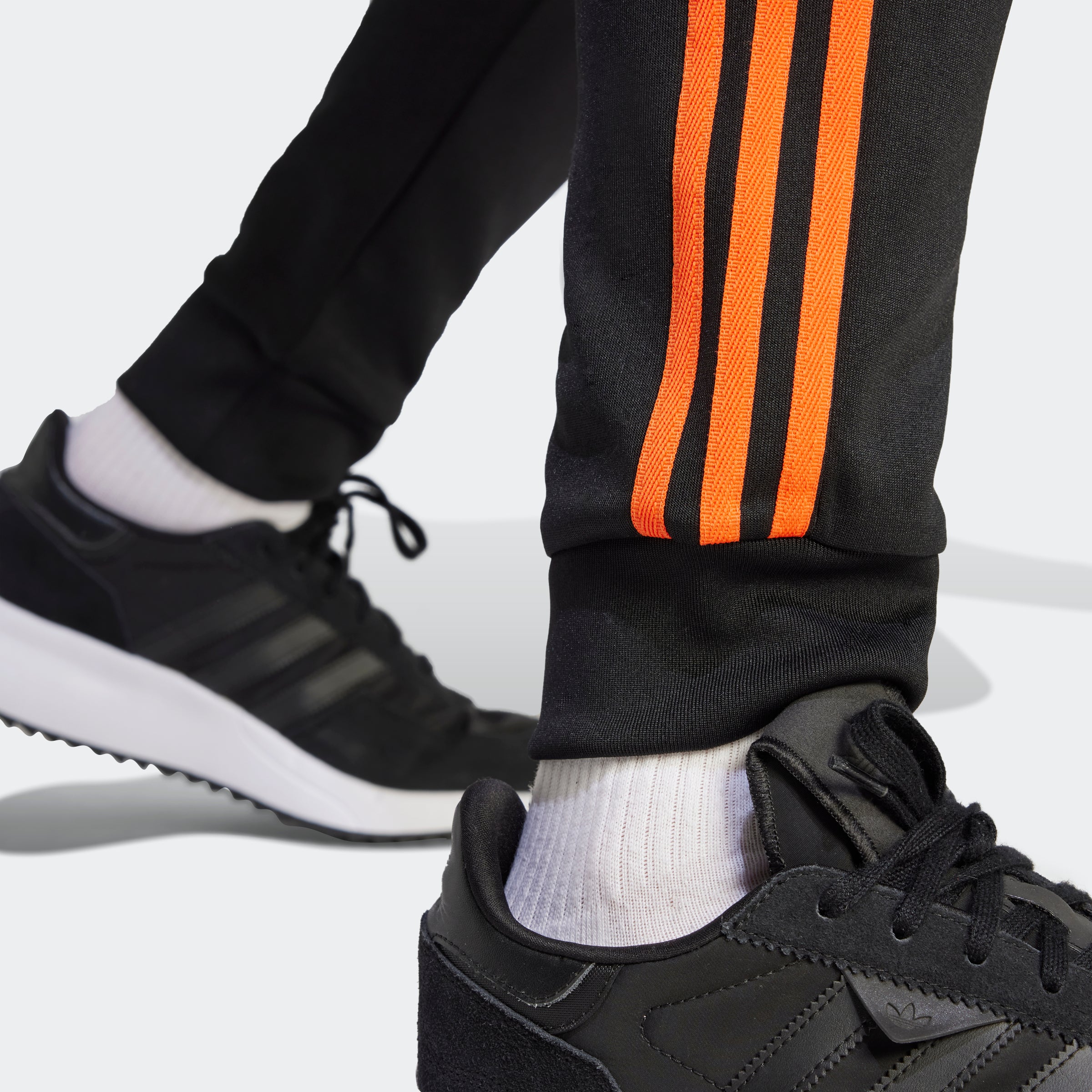 adidas Classics SST Track Pants Chicago Sports City | Orange Black