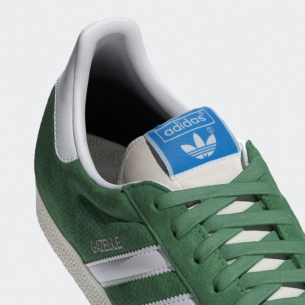 Men's adidas Originals Gazelle Shoes Preloved Green
