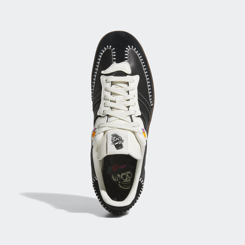 Men's adidas Originals Samba OG Día De Los Muertos Shoes Black