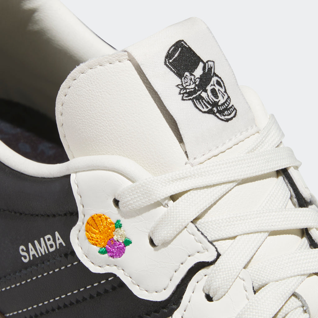 Men's adidas Originals Samba OG Día De Los Muertos Shoes Black