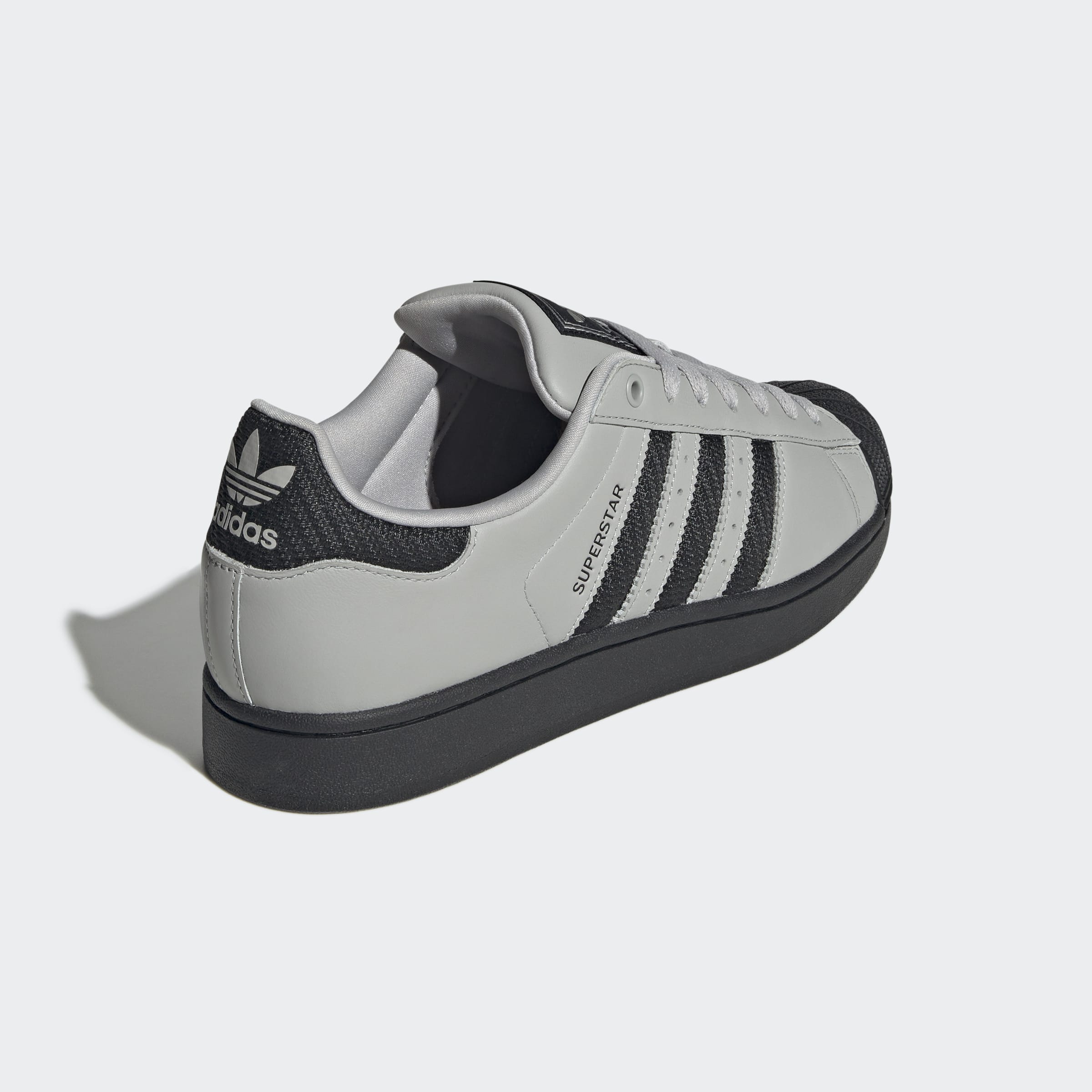 adidas Men's Superstar II Shoes, Size 9, Grey/Black/Iron Met adidas Men's Superstar II Shoes, Size 9, Grey/Black/Iron Met