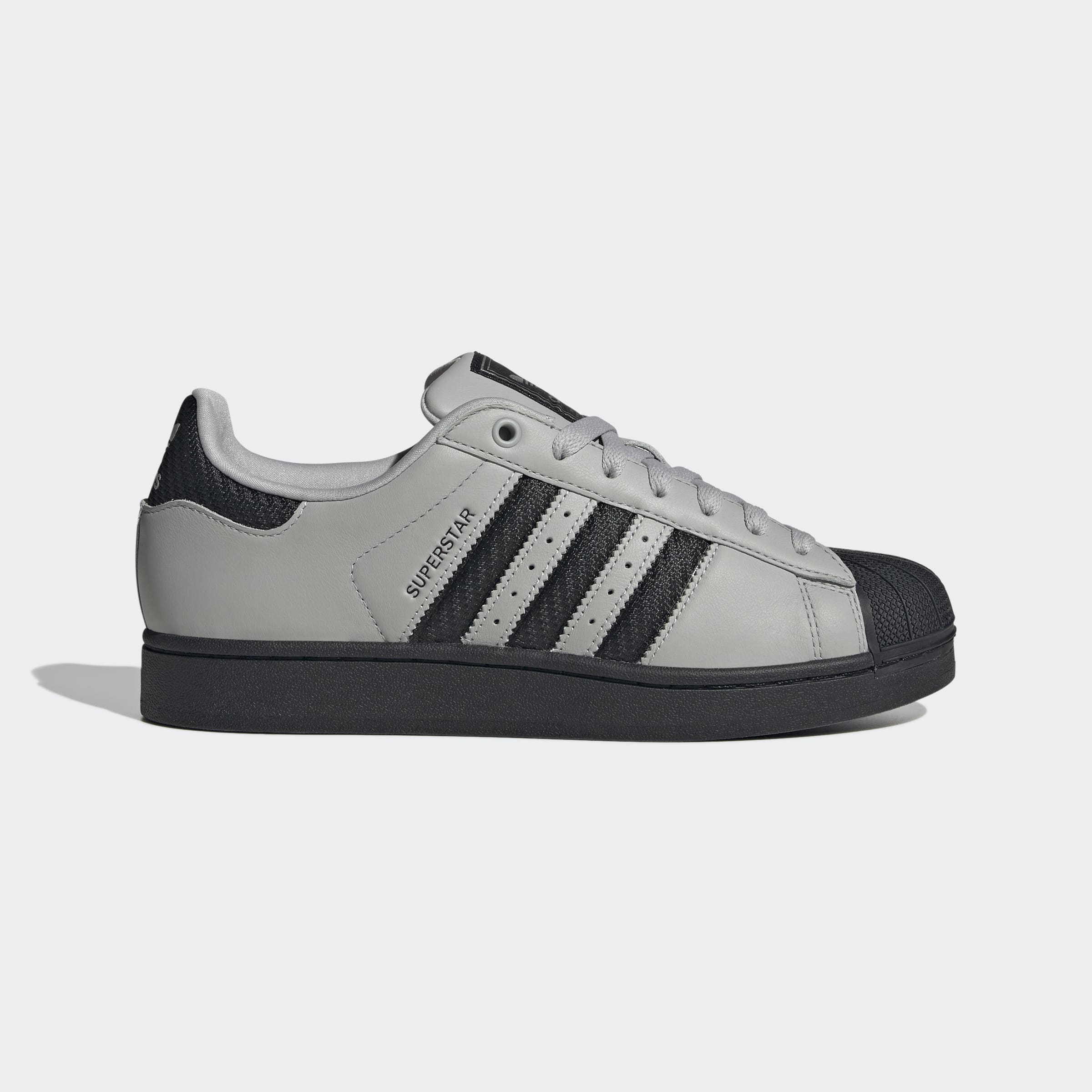 Men's adidas Originals Superstar II Shoes Grey / Black