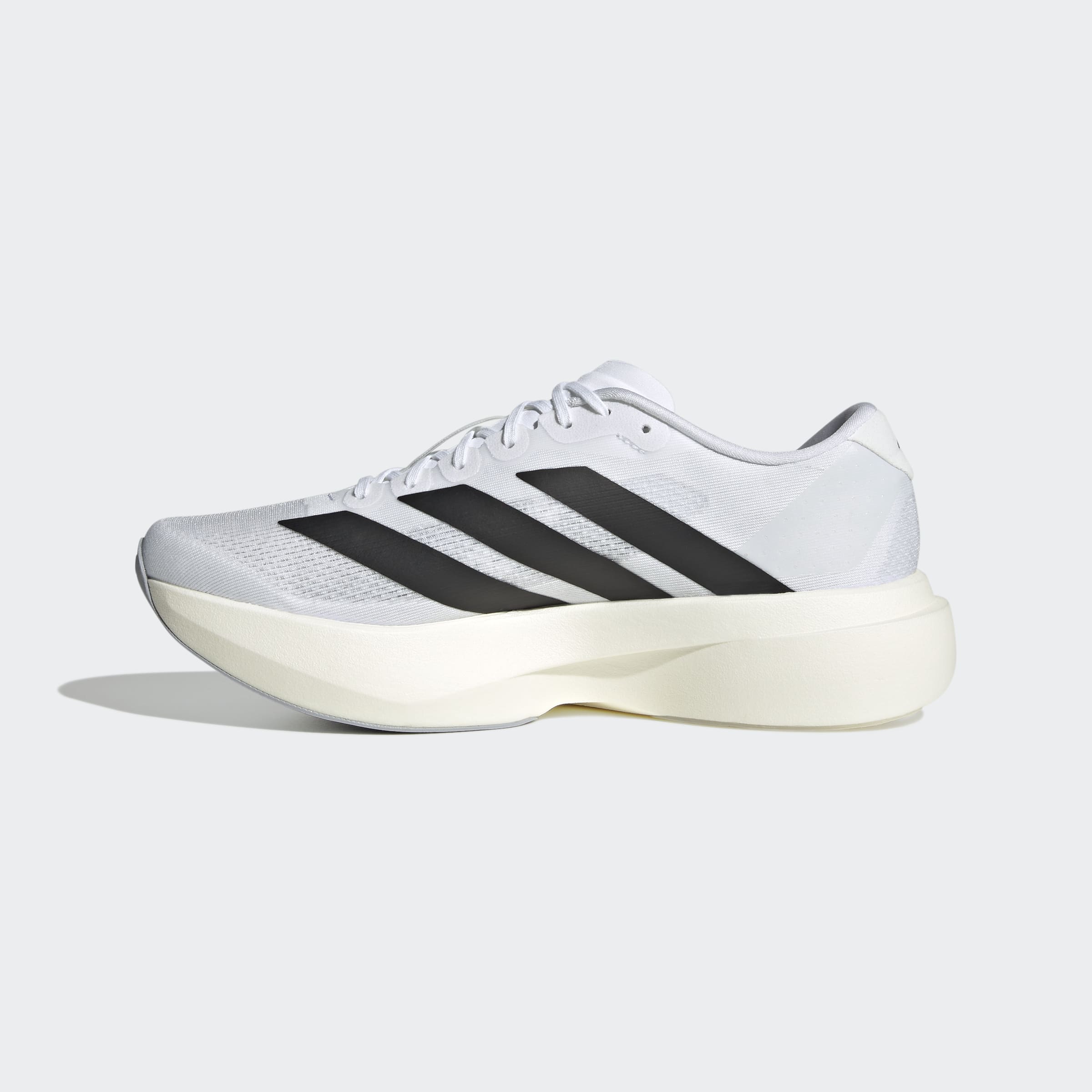 Men's adidas Running Adizero Evo SL Shoes Cloud White / Core Black / Cloud White