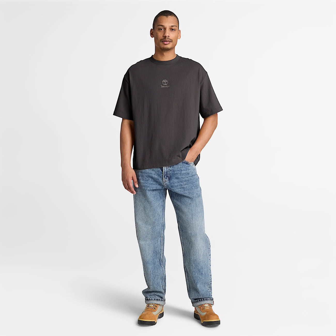Men's Timberland  Shorewood Heavyweight Short-Sleeve T-Shirt Vintage Black