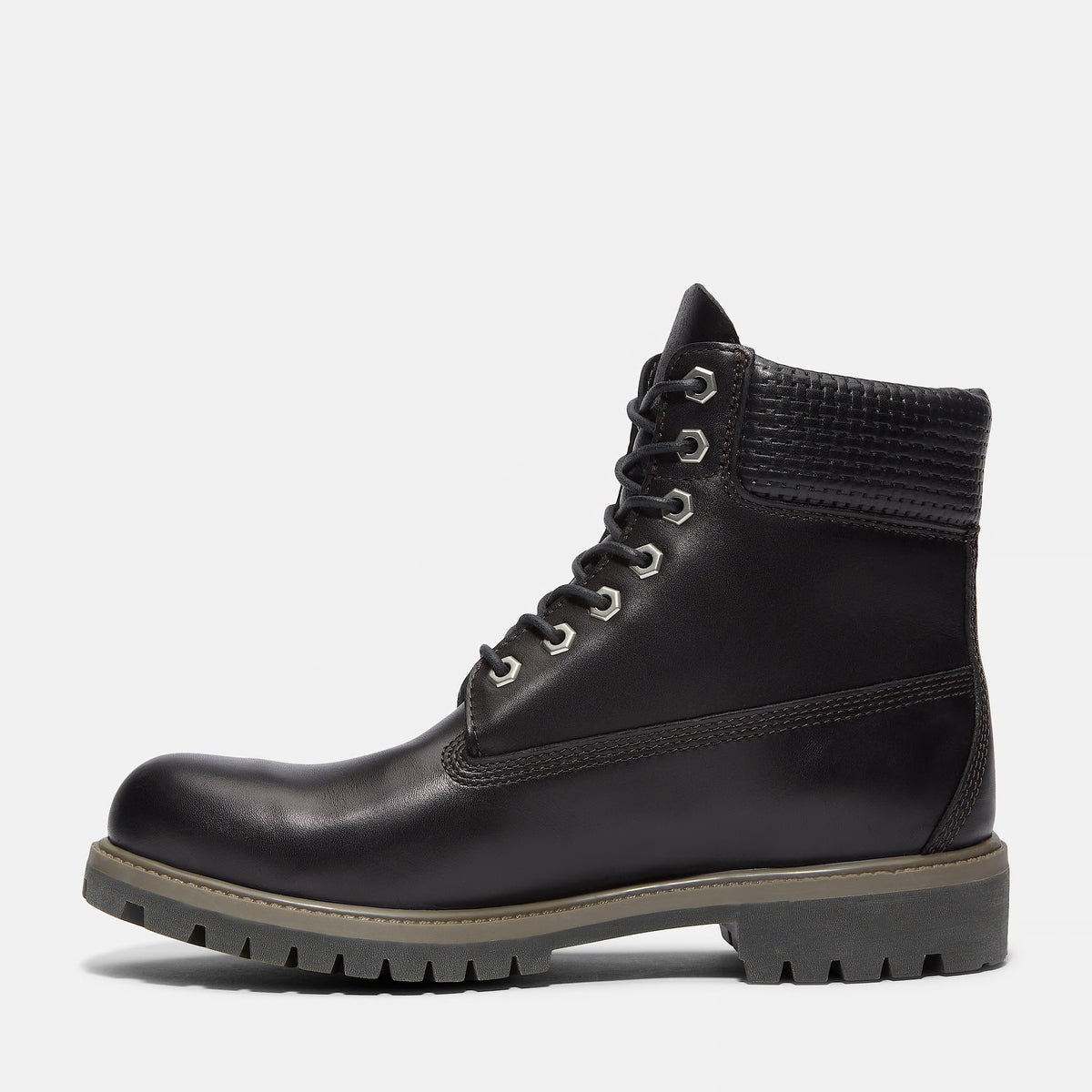 Men's Timberland Premium 6-Inch Waterproof Boot Black Full Grain