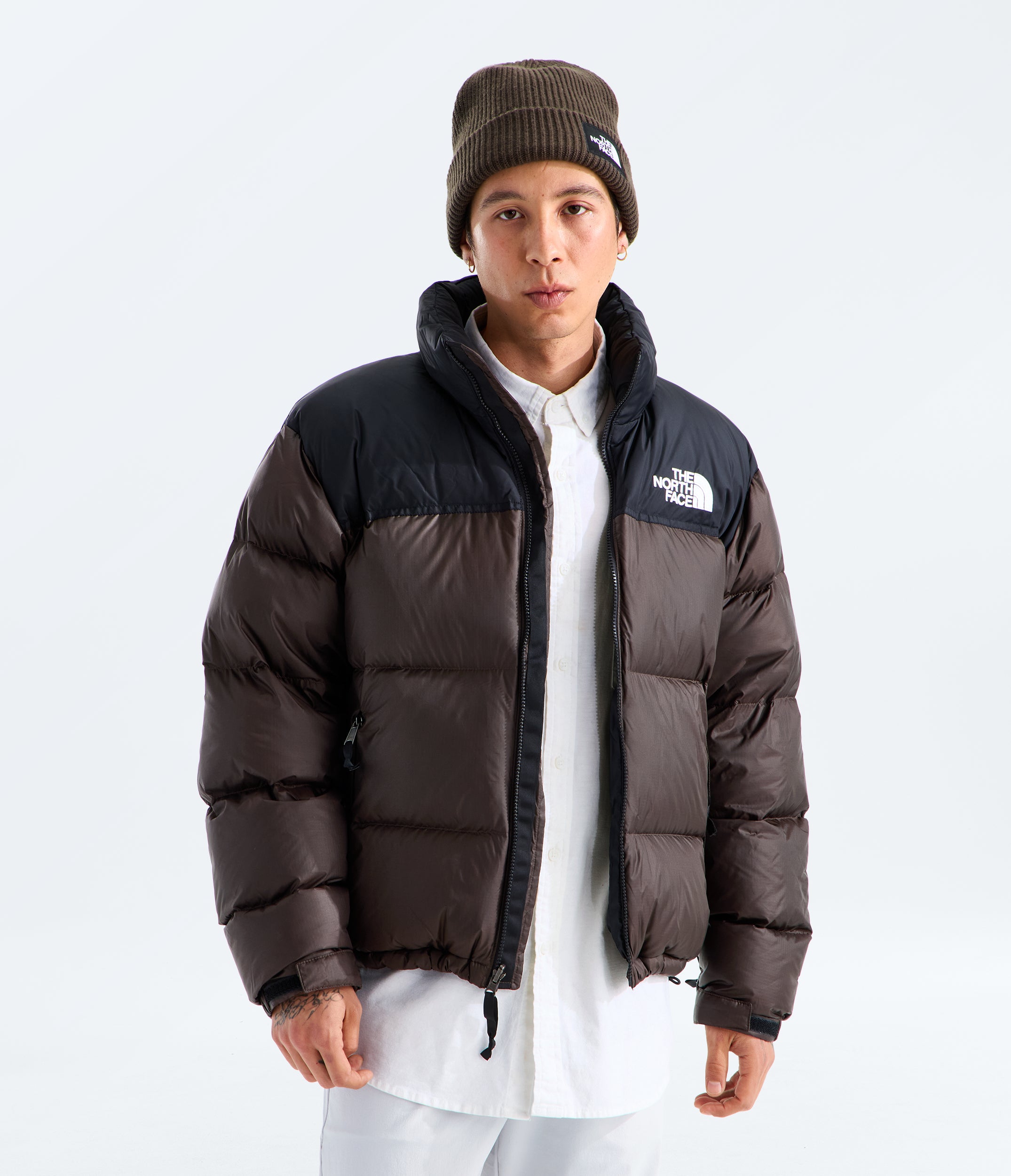 1996 Retro Nuptse Jacket Dark Chestnut/Black | Chicago City Sports