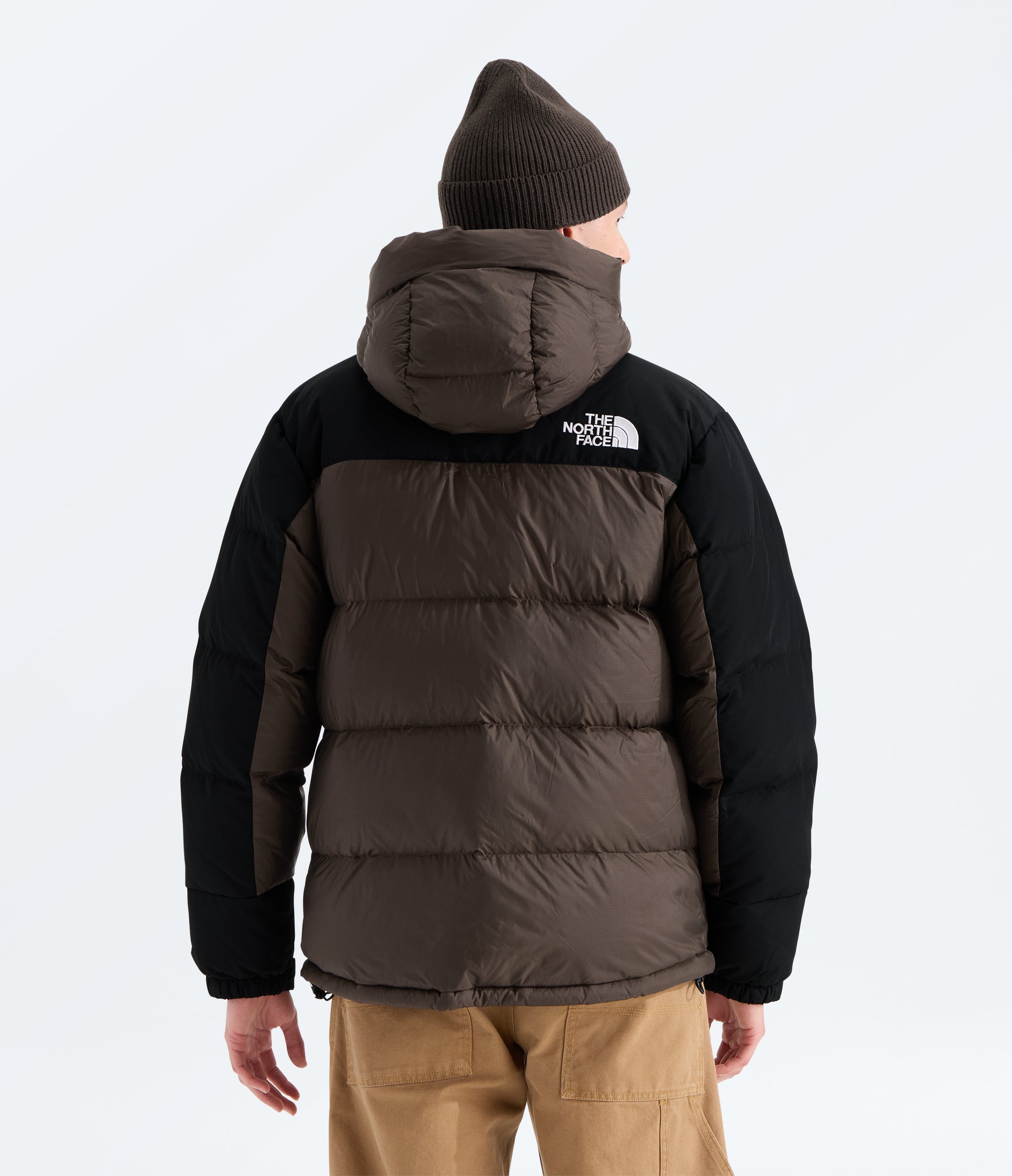Men's The North Face HMLYN Down Parka Dark Chestnut/Black