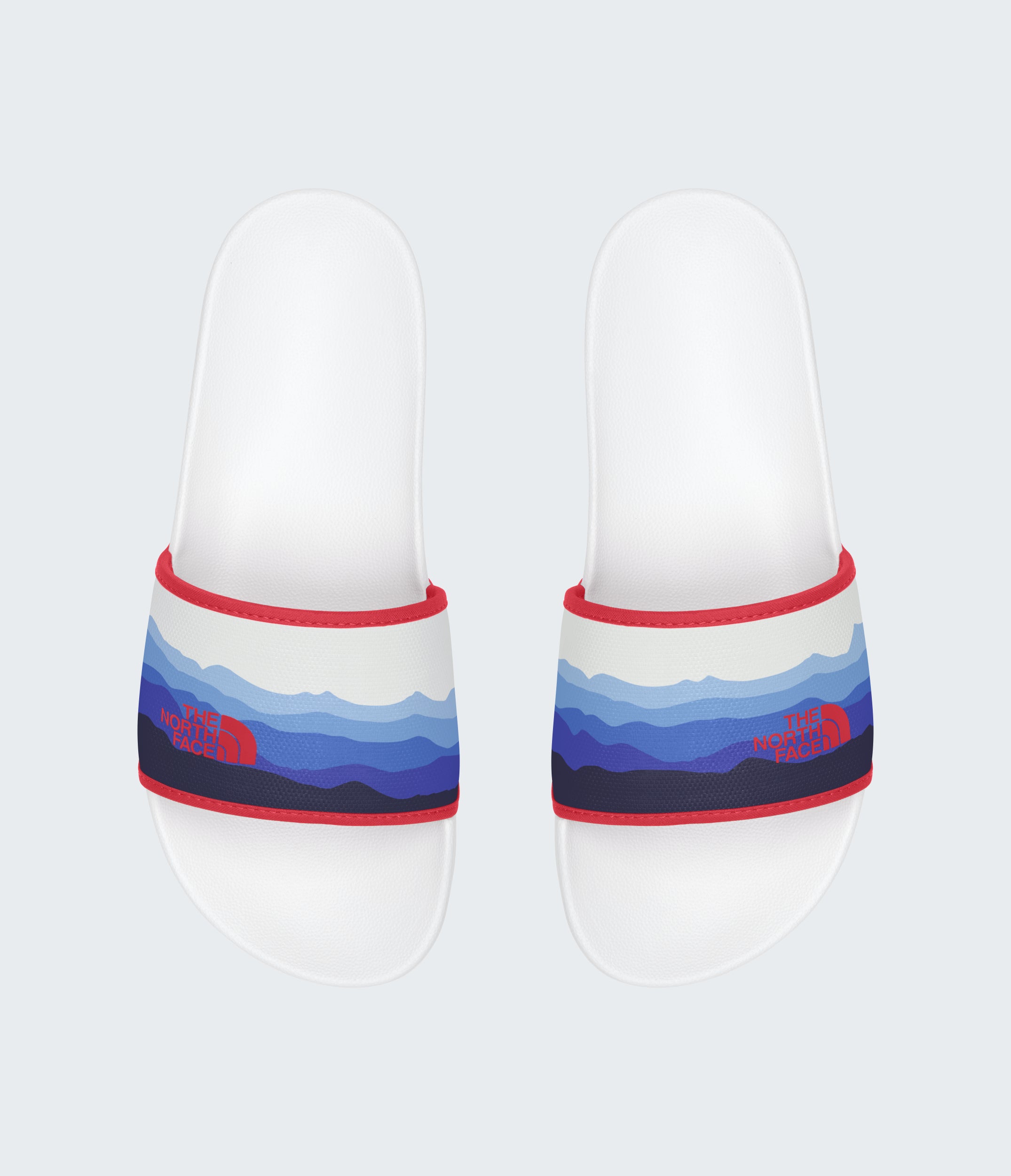 Men's The North Face Base Camp Slides III Sky Scene Print