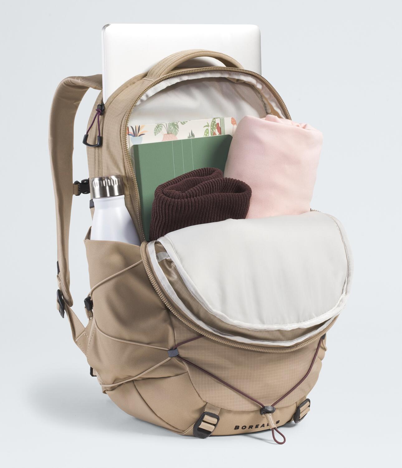 Women's The North Face Borealis Backpack Mushroom Grey