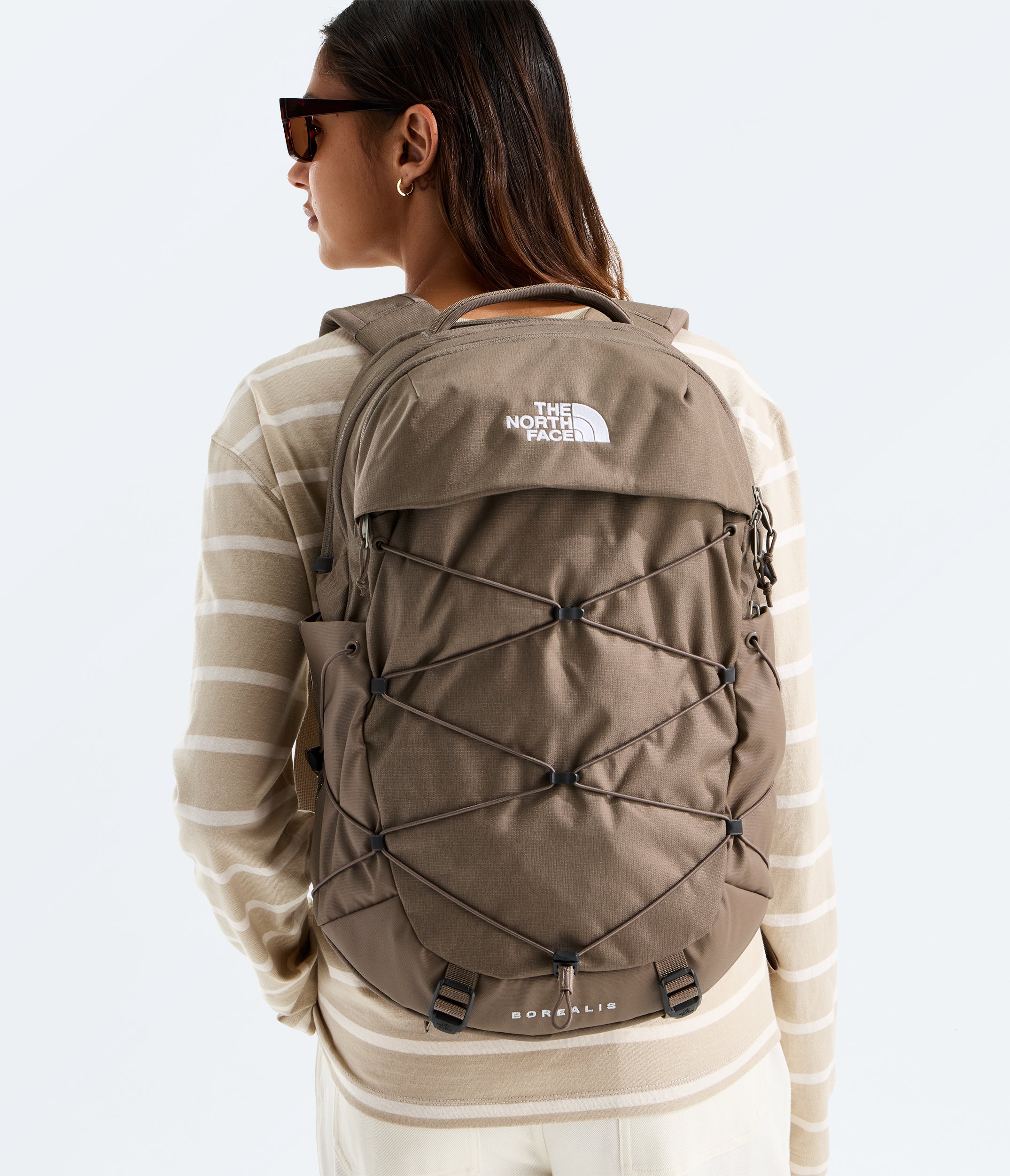 Women's The North Face Borealis Backpack Garnet Dark Heather