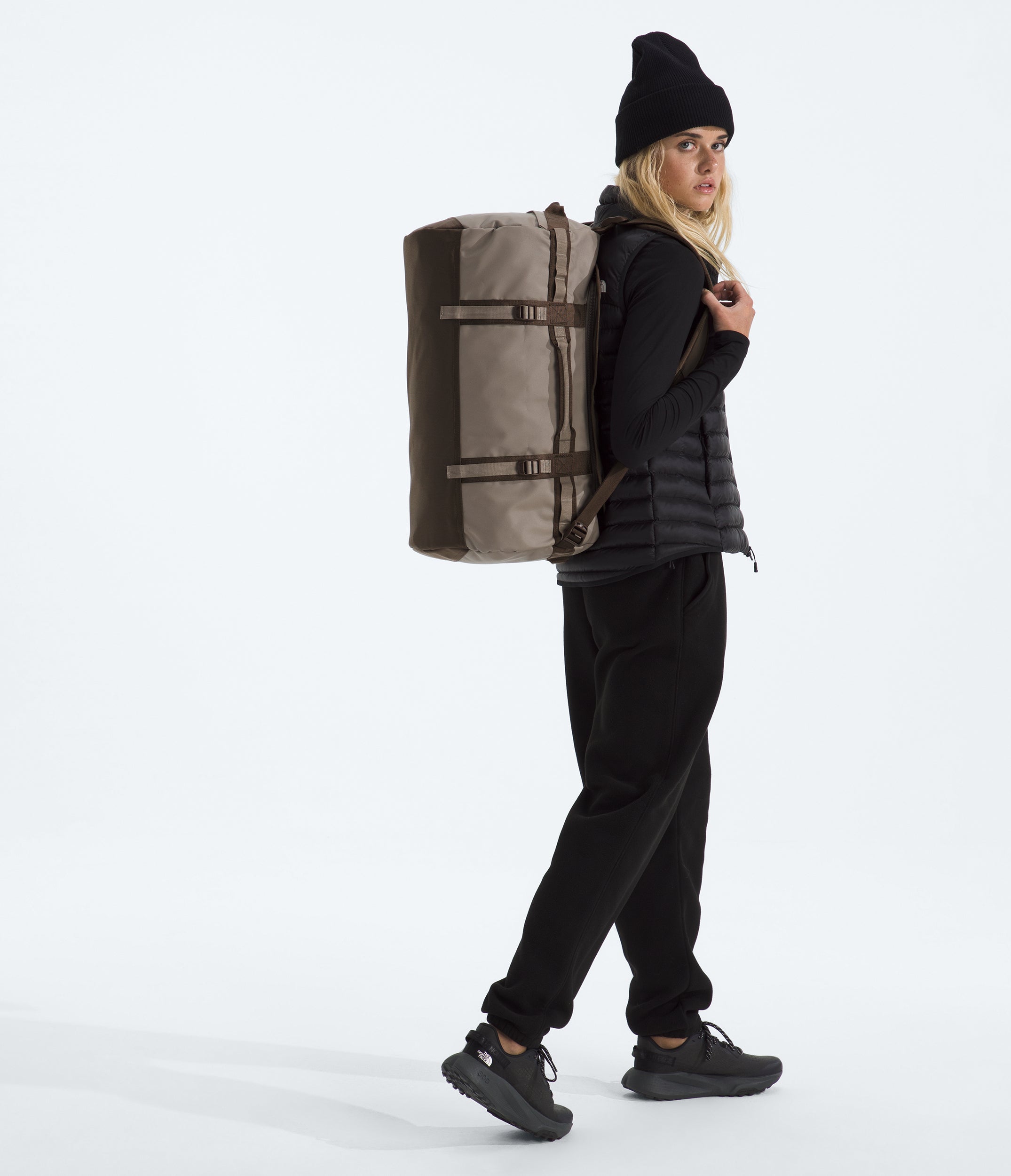 The North Face Base Camp Duffel Bag Mocha Brown / Smokey Brown - S (50L)