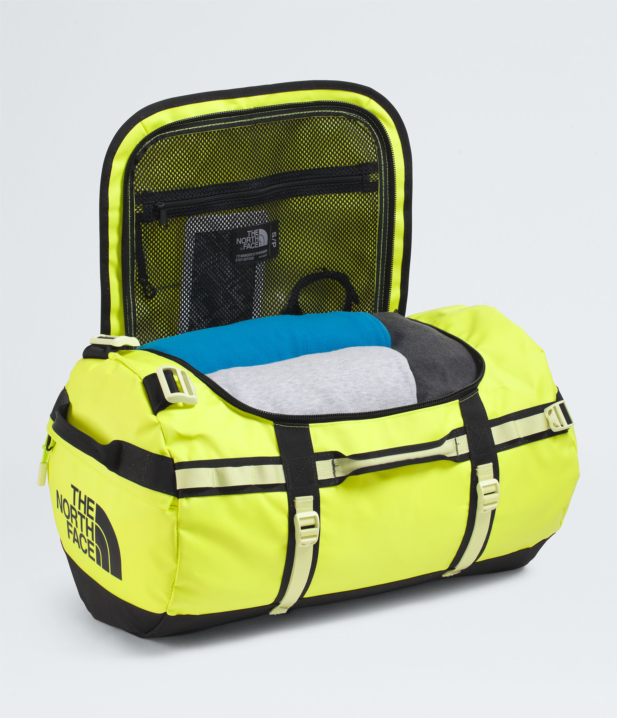 The North Face Base Camp Duffel Bag Fizz Lime - S (50L)
