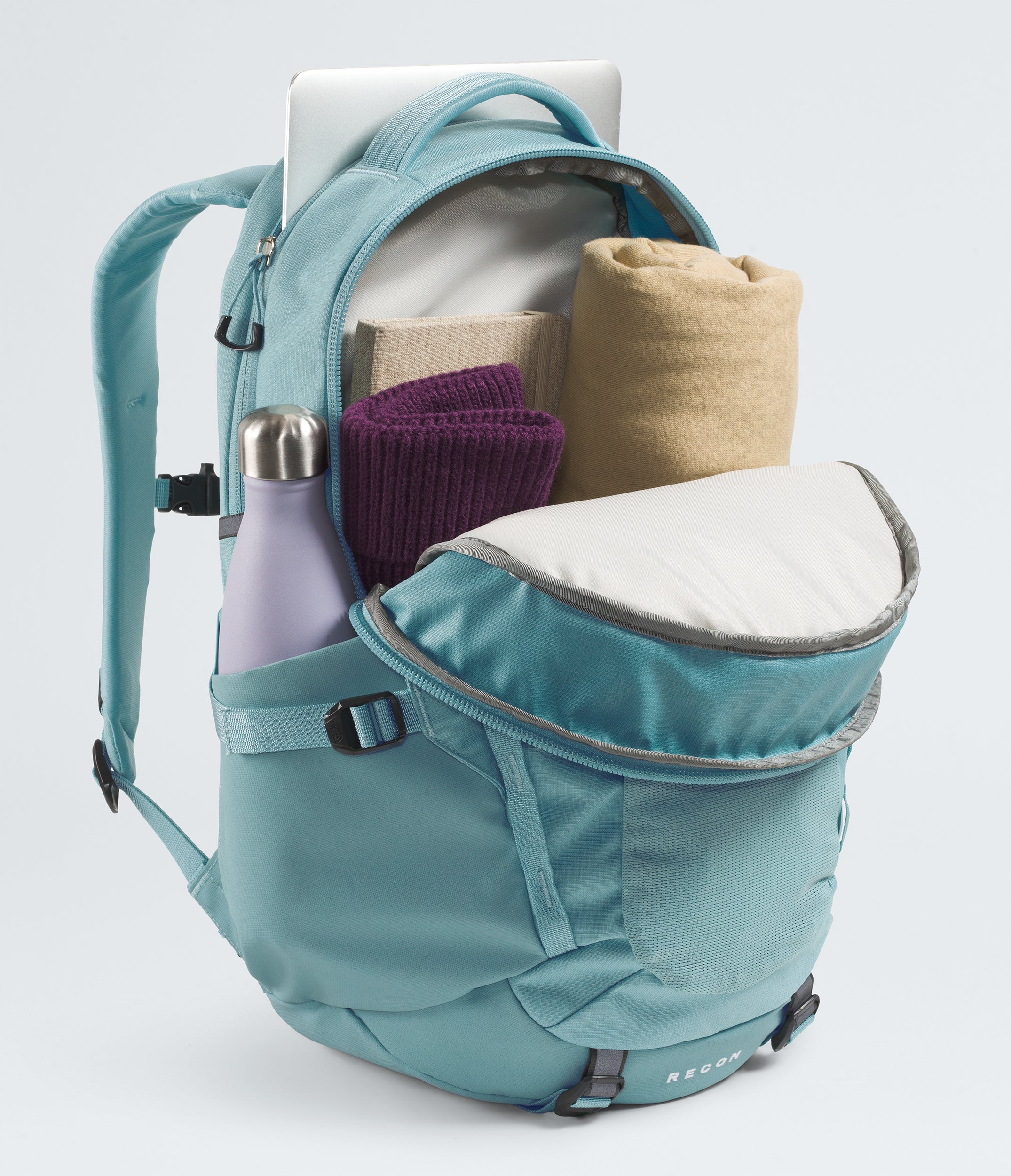 Women's The North Face Recon Backpack Blue Eclipse Light Heather