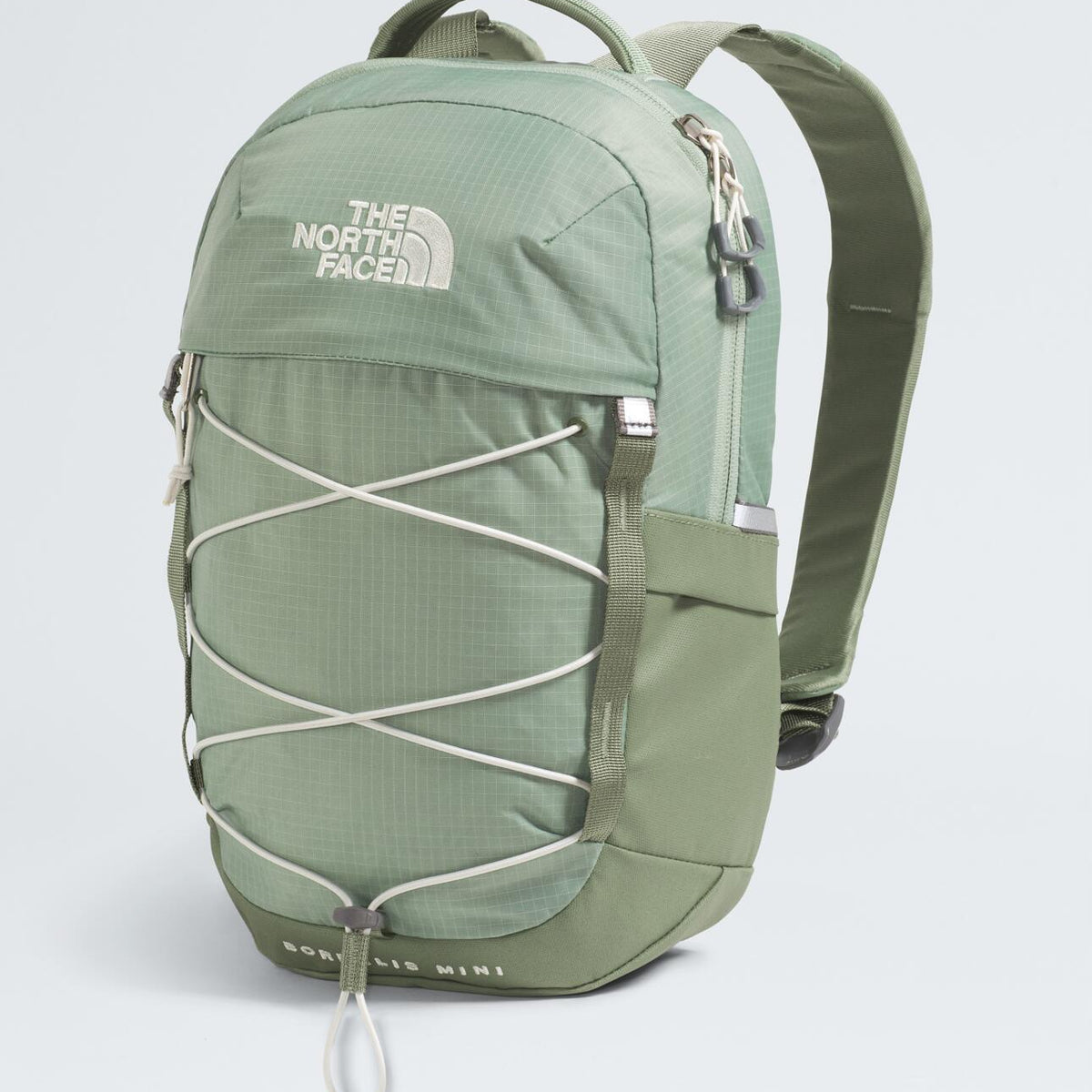 The North Face Borealis Backpack Gray Mint Laptop School Travel Hiking Bag The North Face Borealis Backpack Gray Mint FlexVent Padded  main image 3