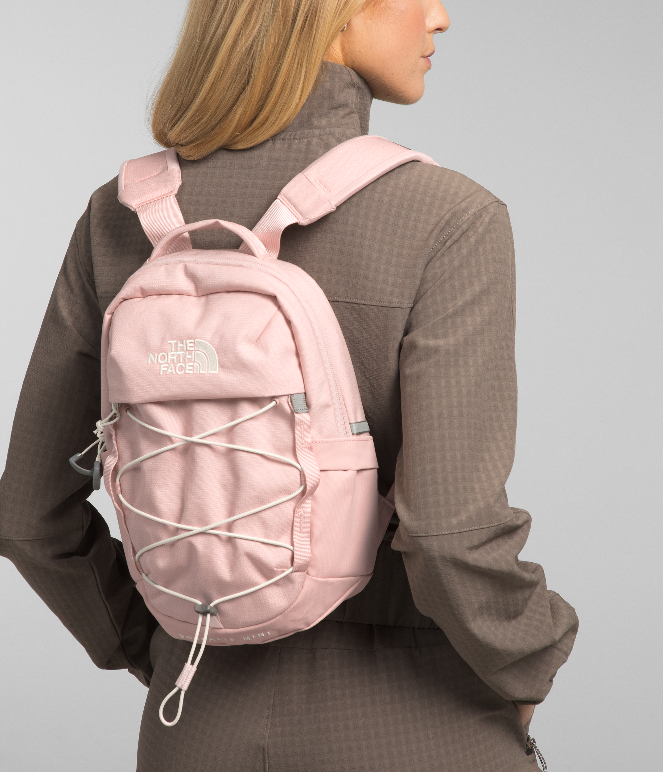 North face backpack light 2025 pink