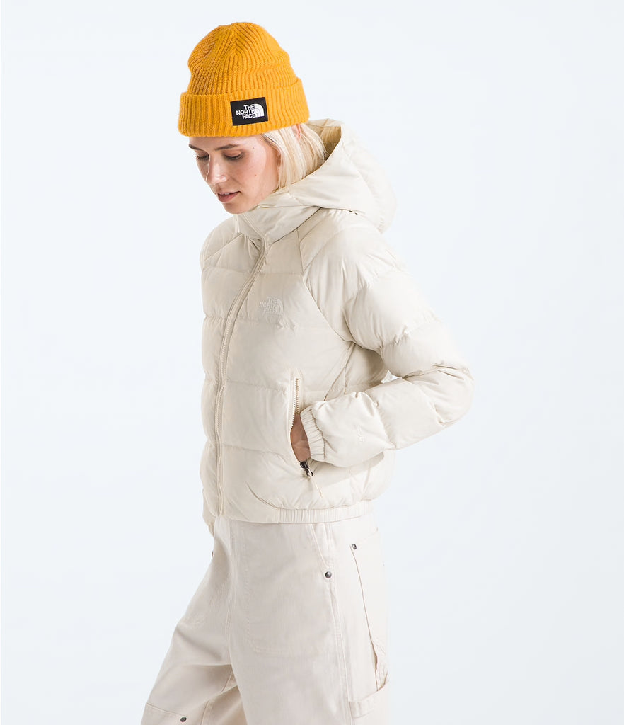 Women's The North Face Hydrenalite Down Hoodie Jacket White Dune