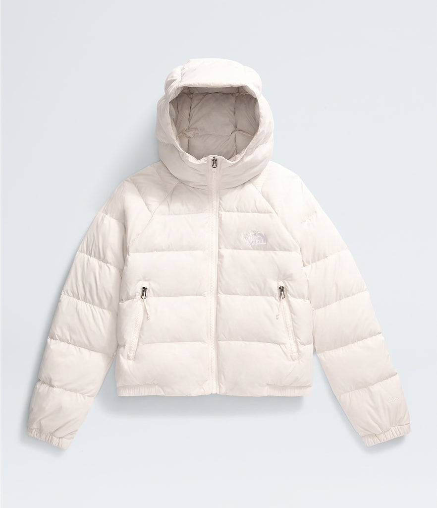 Women's The North Face Hydrenalite Down Hoodie Jacket White Dune