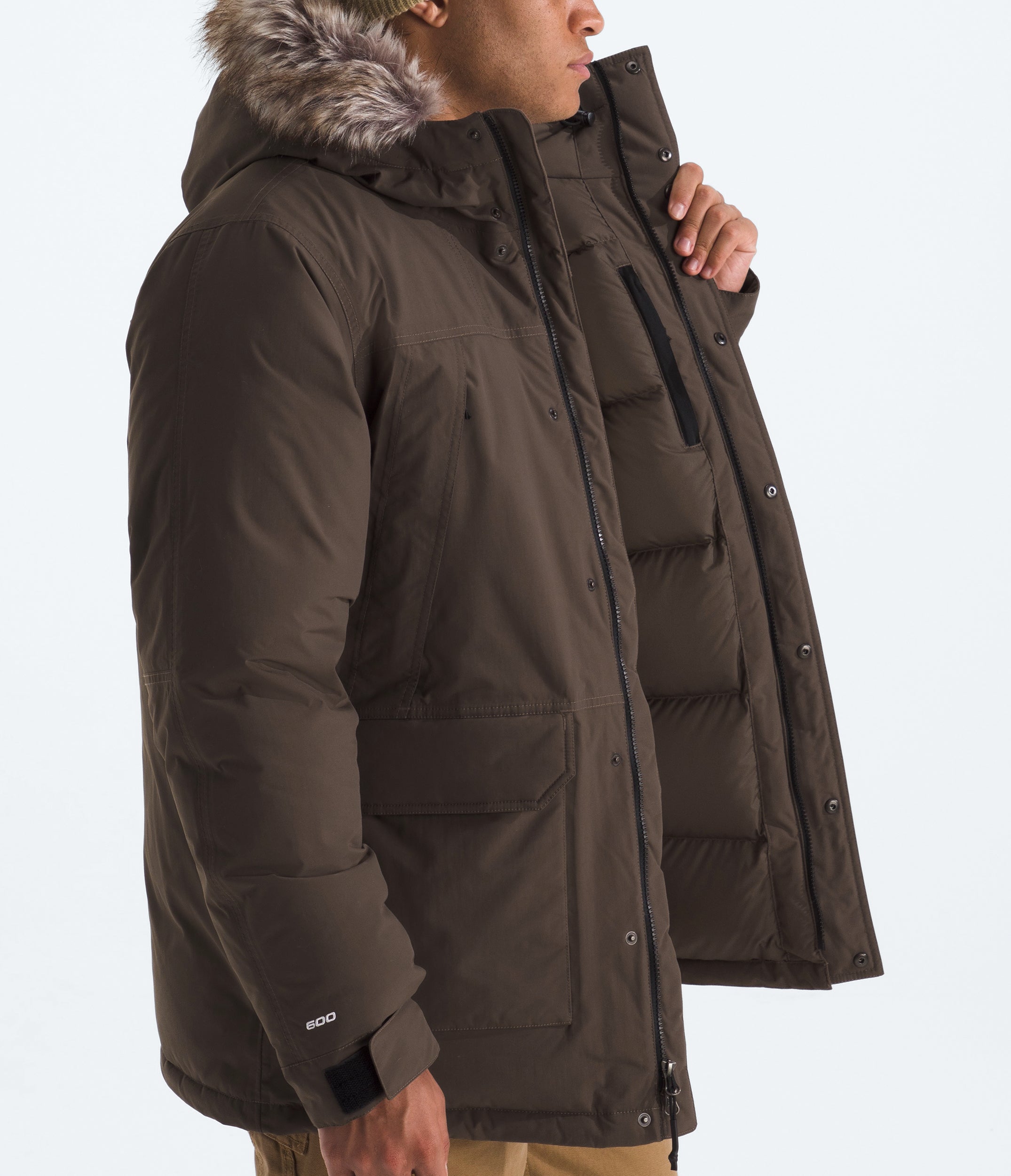 Mens The North Face McMurdo Parka Woodland Green | Chicago City Sports