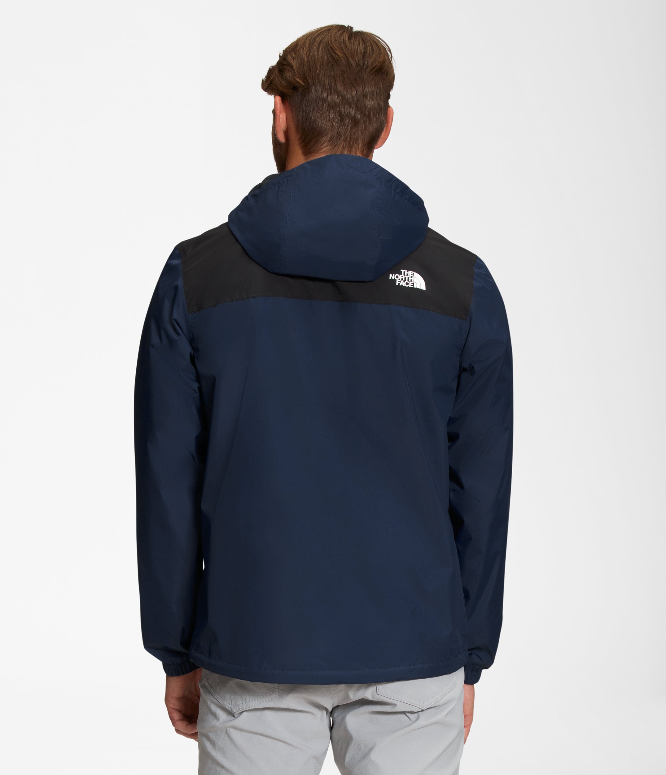 Men's The North Face Antora Jacket Summit Navy / TNF Black
