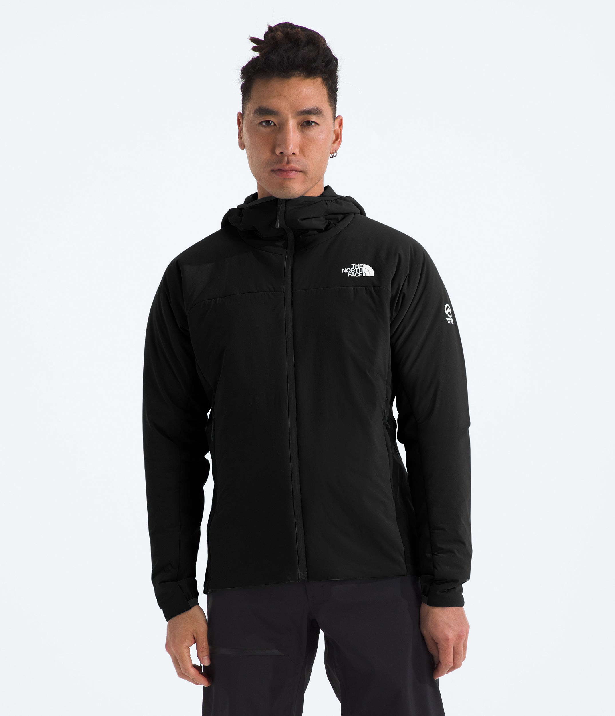 TNF Summit Series Casaval Hybrid Hoodie Black | Chicago City Sports