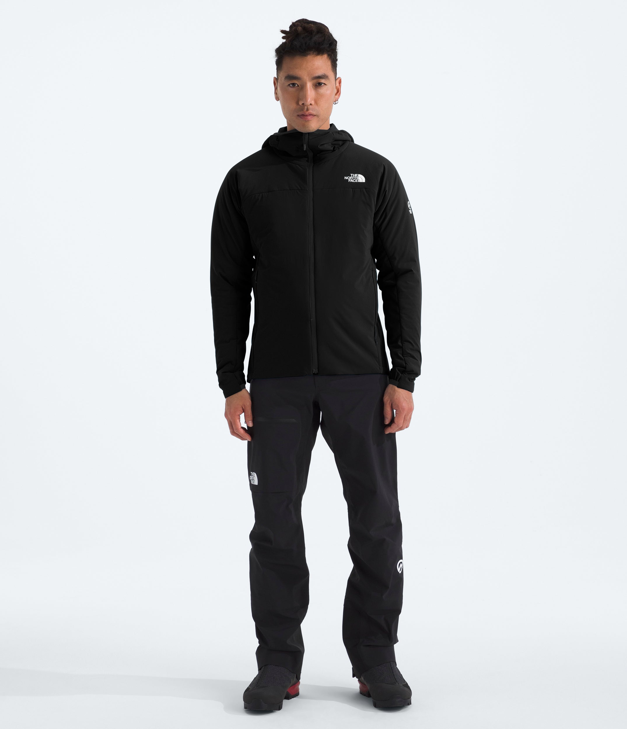 TNF Summit Series Casaval Hybrid Hoodie Black | Chicago City Sports