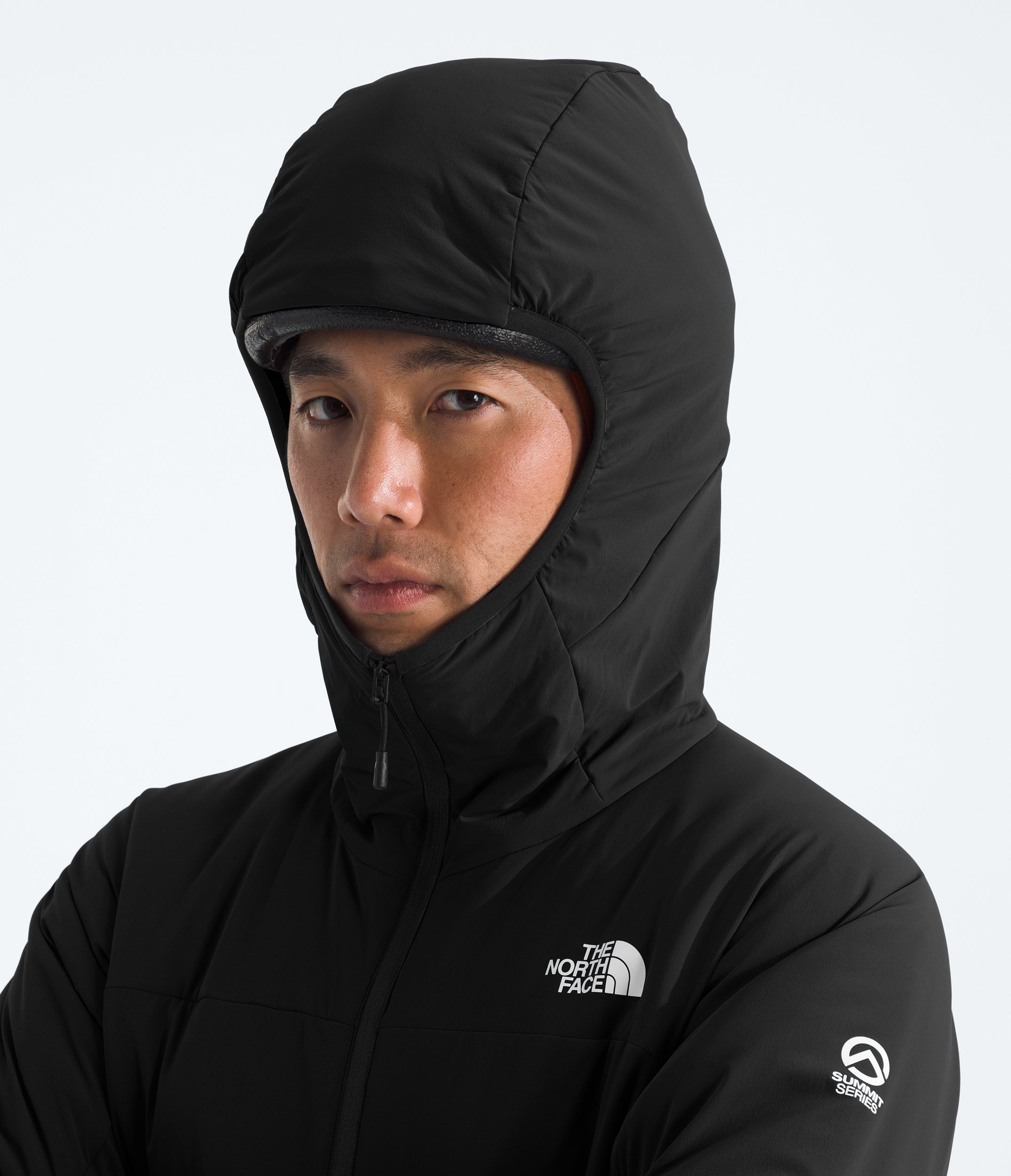 TNF Summit Series Casaval Hybrid Hoodie Black | Chicago City Sports