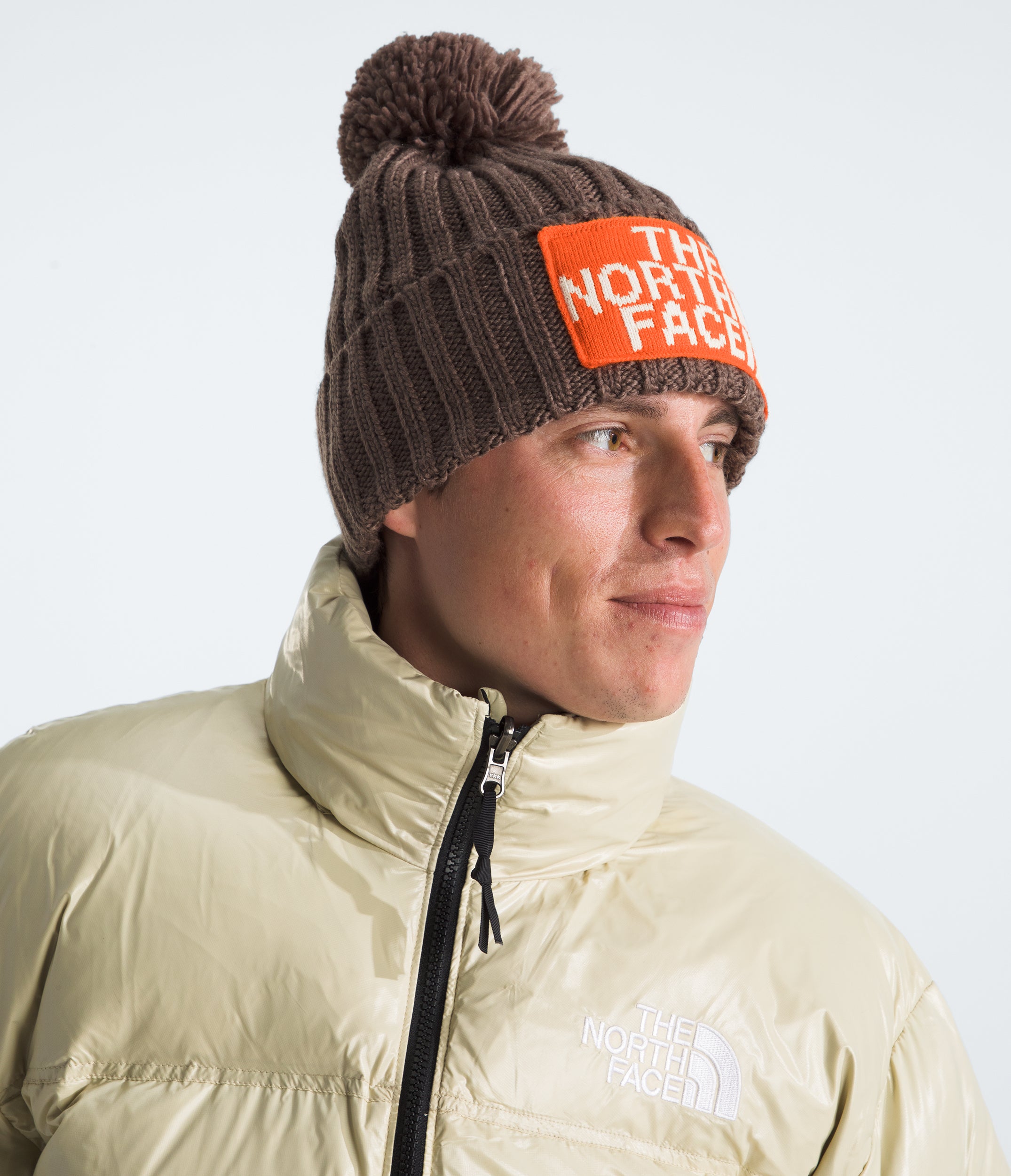 The North Face Heritage Ski Tuke Smokey Brown/Orange