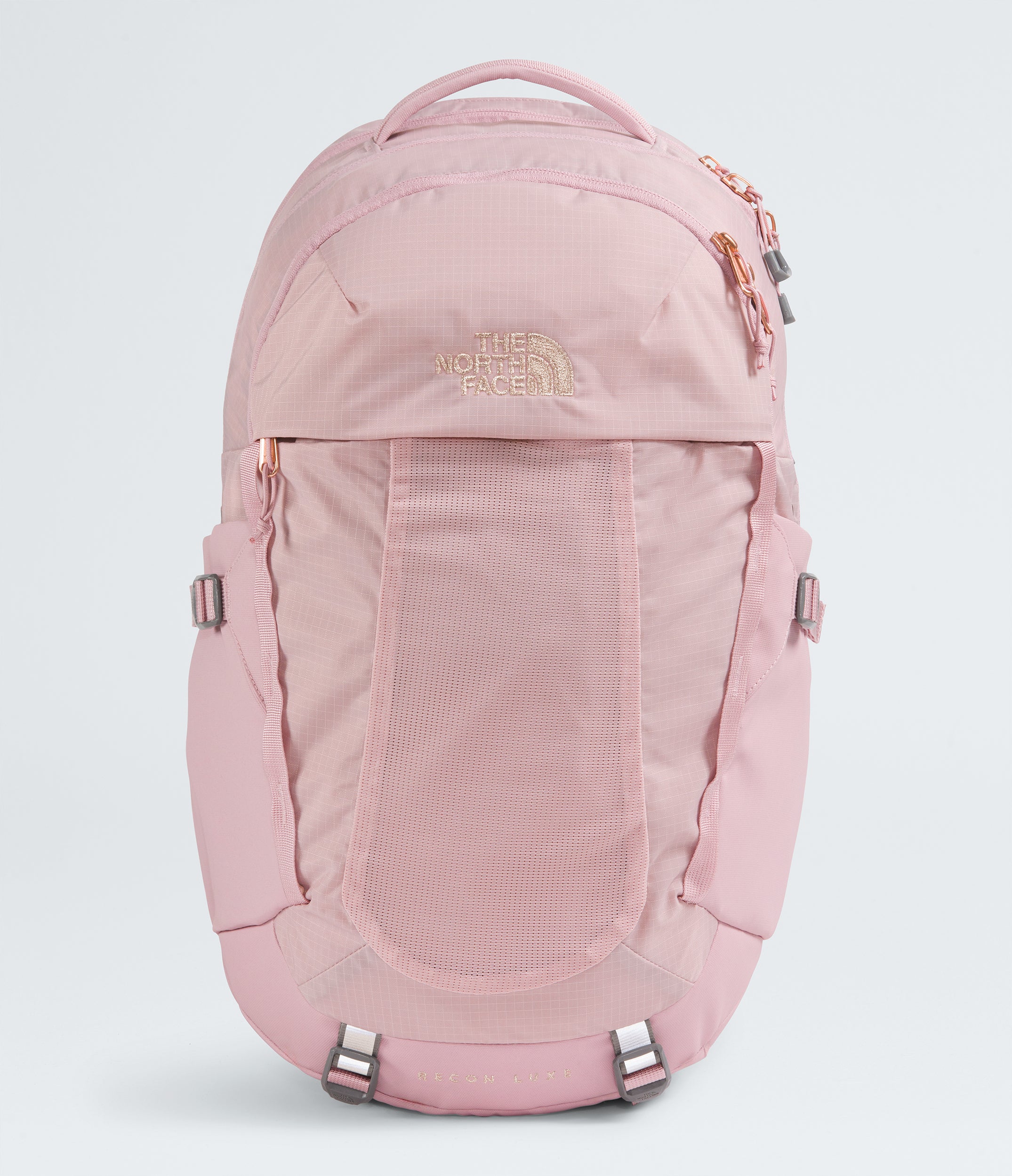 Women's The North Face Recon Luxe Backpack Metal Pink / Burnt Coral Metallic