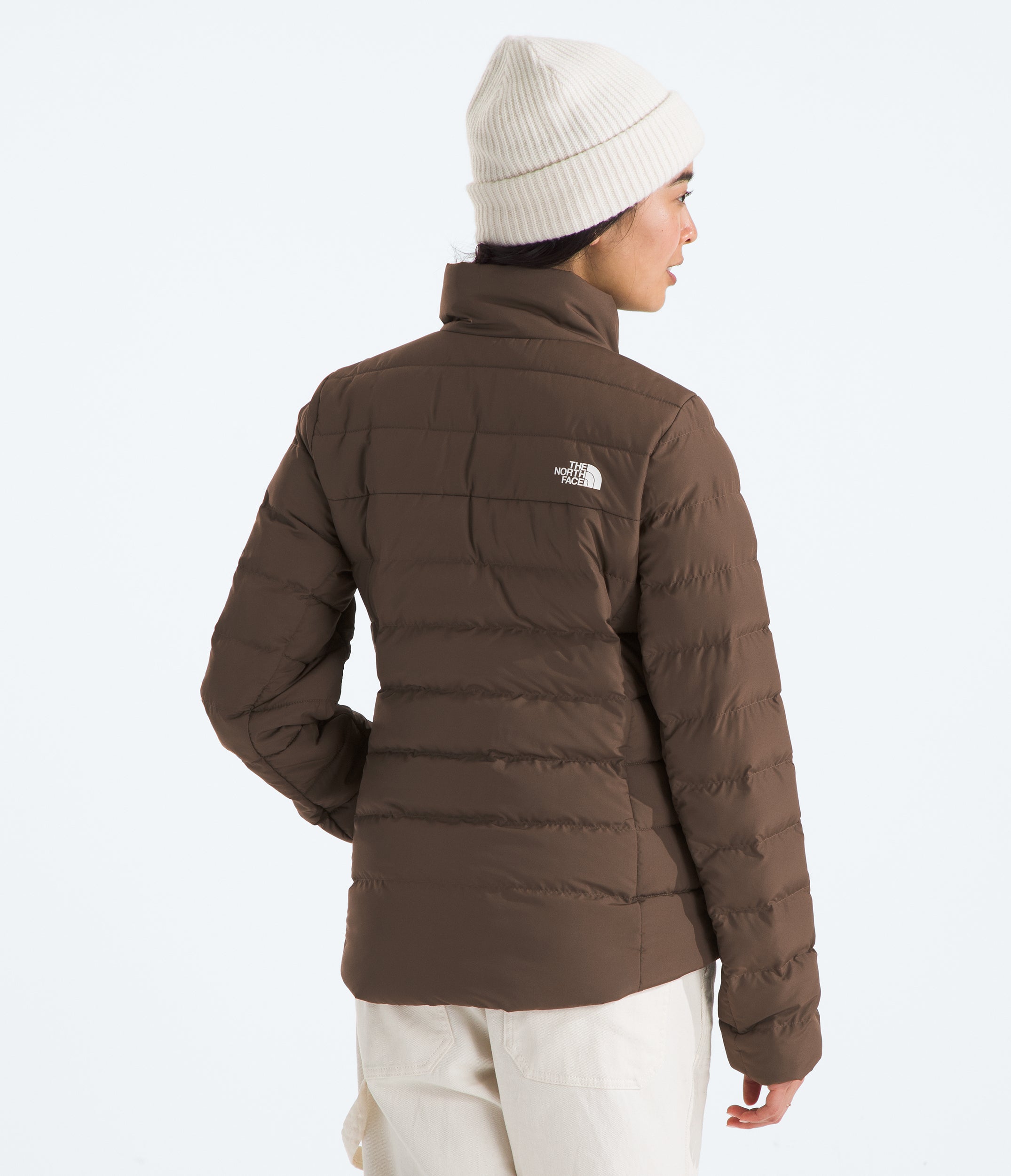 Women's The North Face Aconcagua 3 Jacket Smokey Brown / White