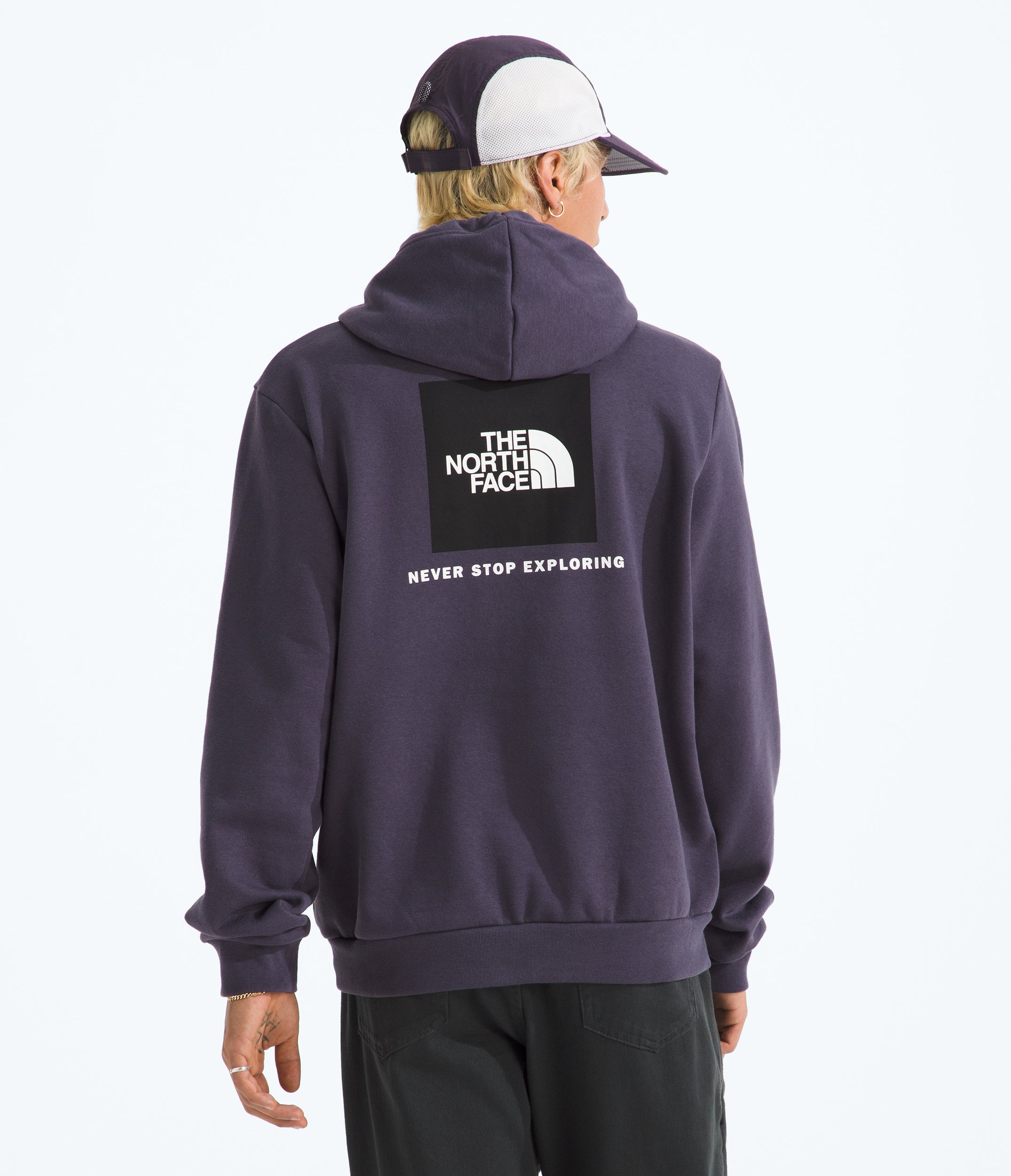 Men's The North Face Box Evolution Box NSE Hoodie Endless Dusk