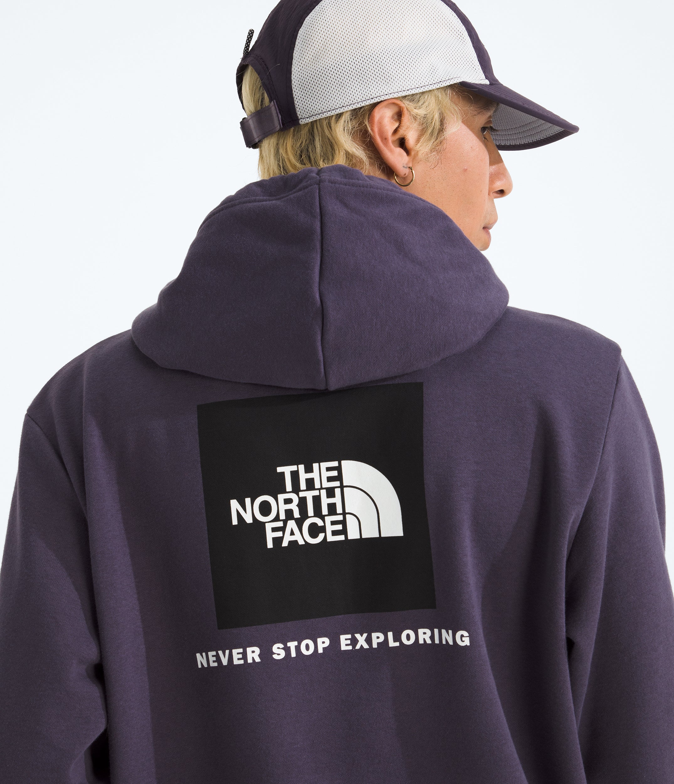 Men's The North Face Box Evolution Box NSE Hoodie Endless Dusk