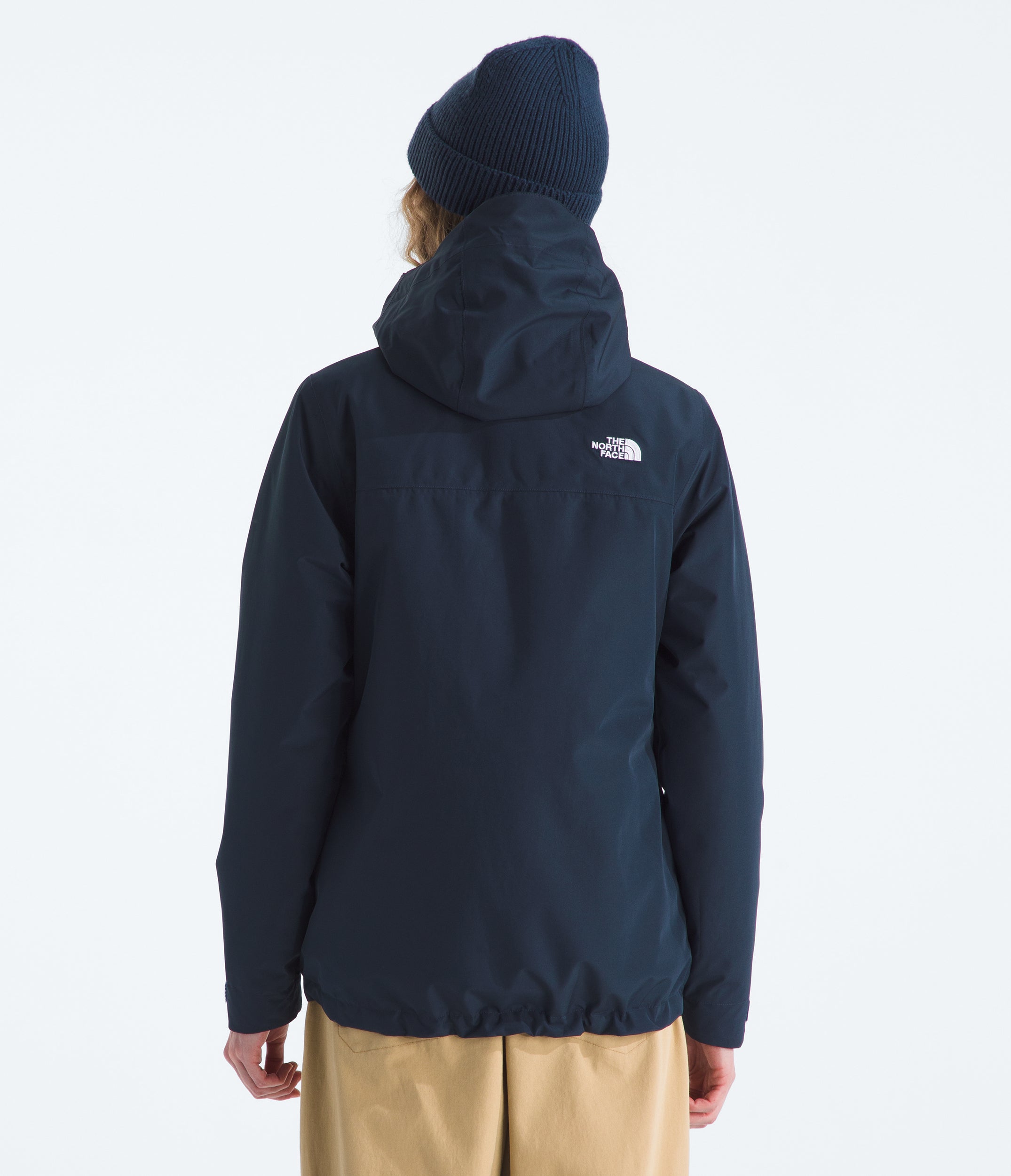 Women's The North Face Carto Mono Triclimate Hooded Jacket Summit Navy