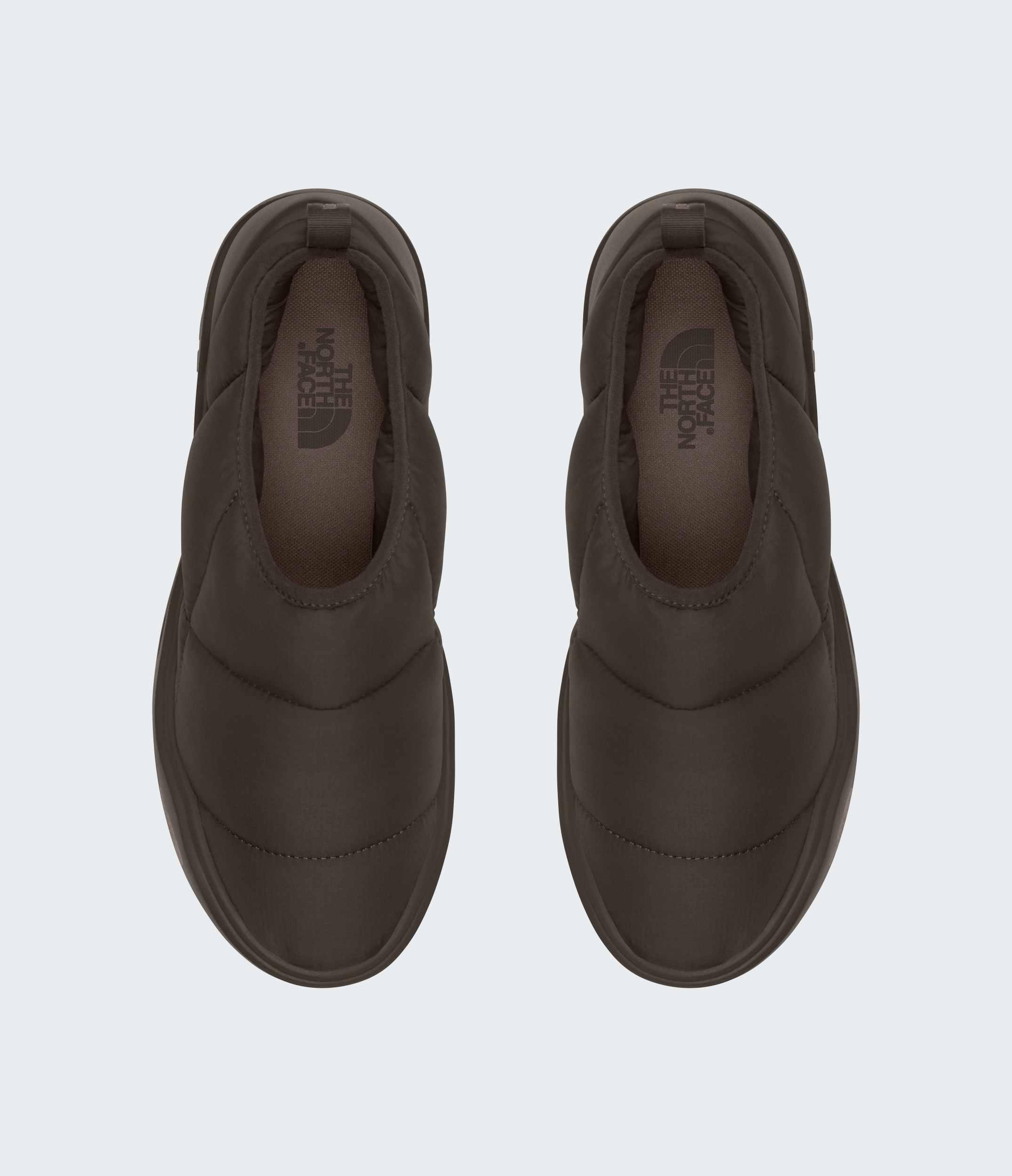 Men's The North Face Base Camp THERMOBALL Mules Dark Chestnut