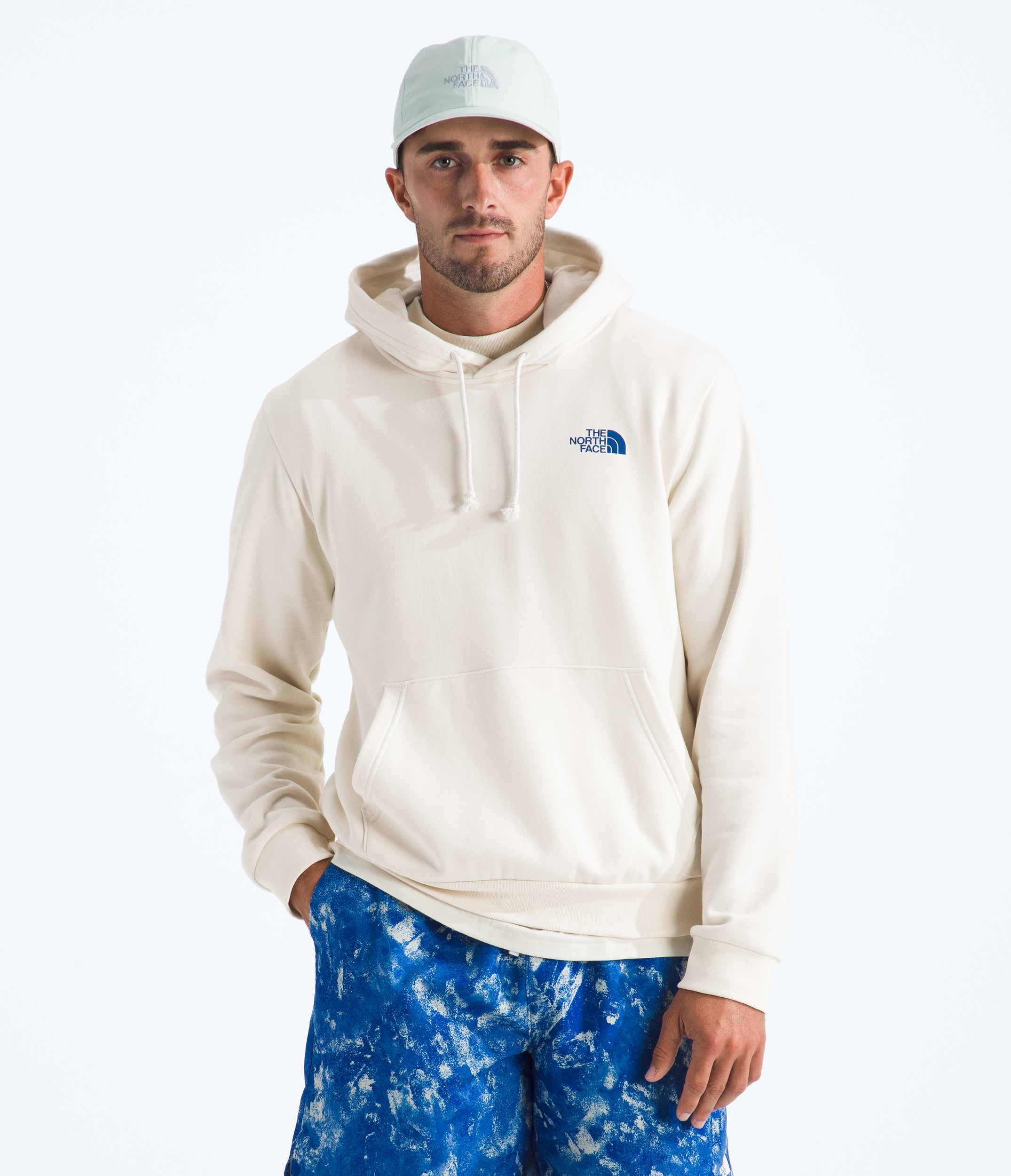 Men's The North Face Box Escape the City Hoodie White Dune