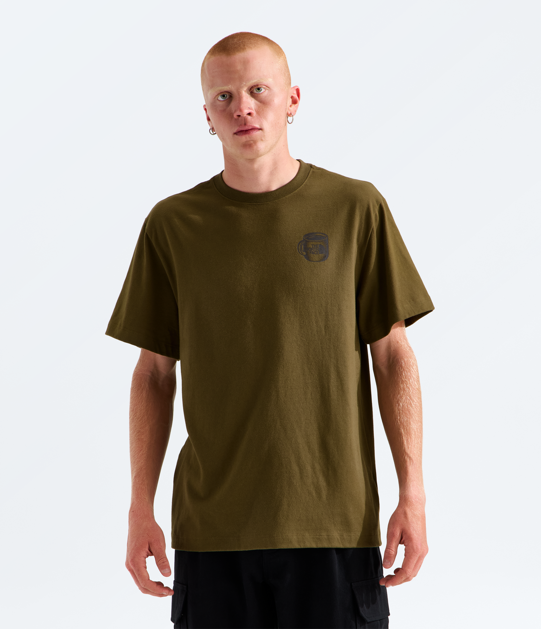 Unisex The North Face Basecamp Barista Relaxed Short-Sleeve Tee Caraway Seed
