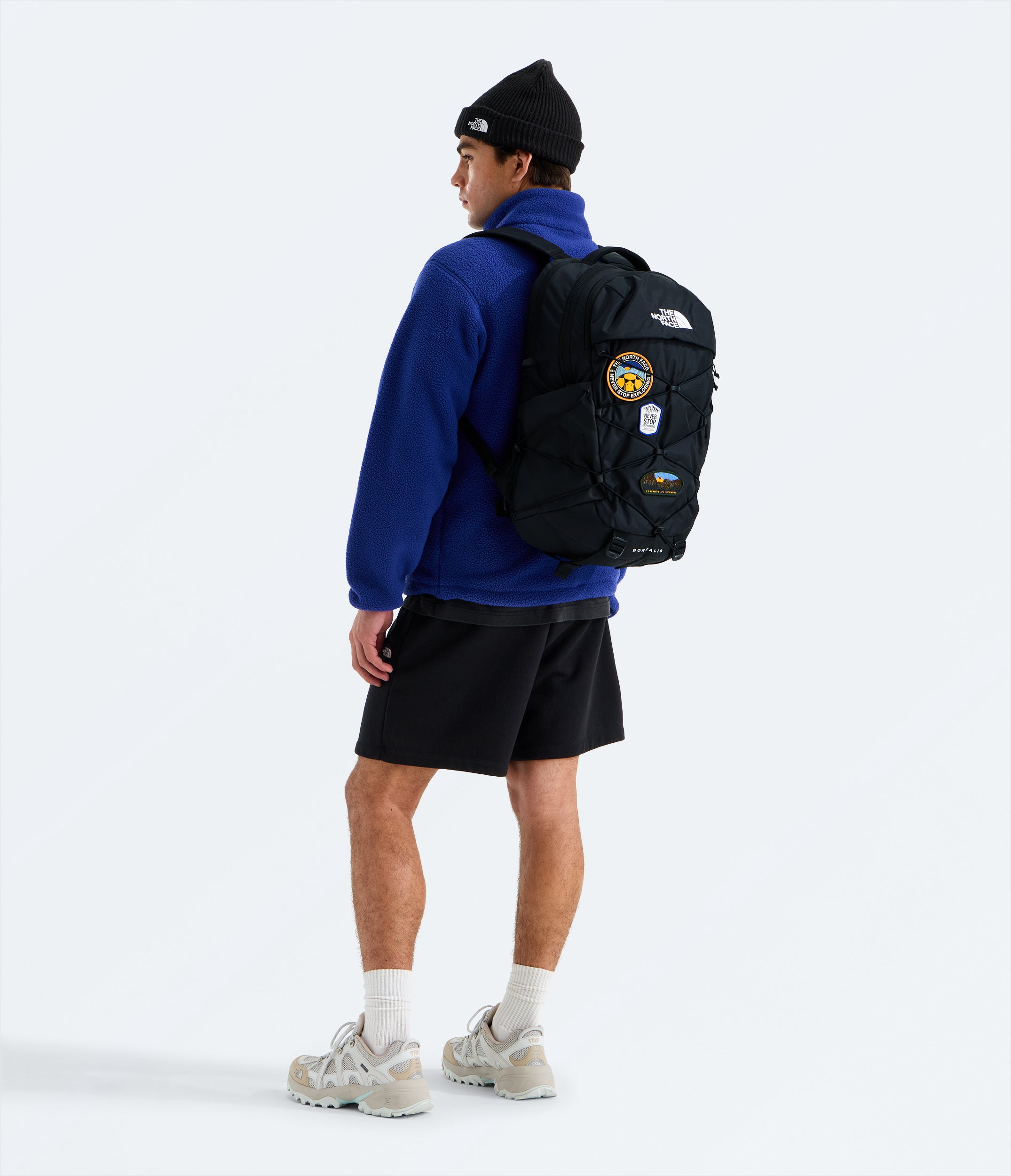 The North Face Borealis Patch Backpack Black