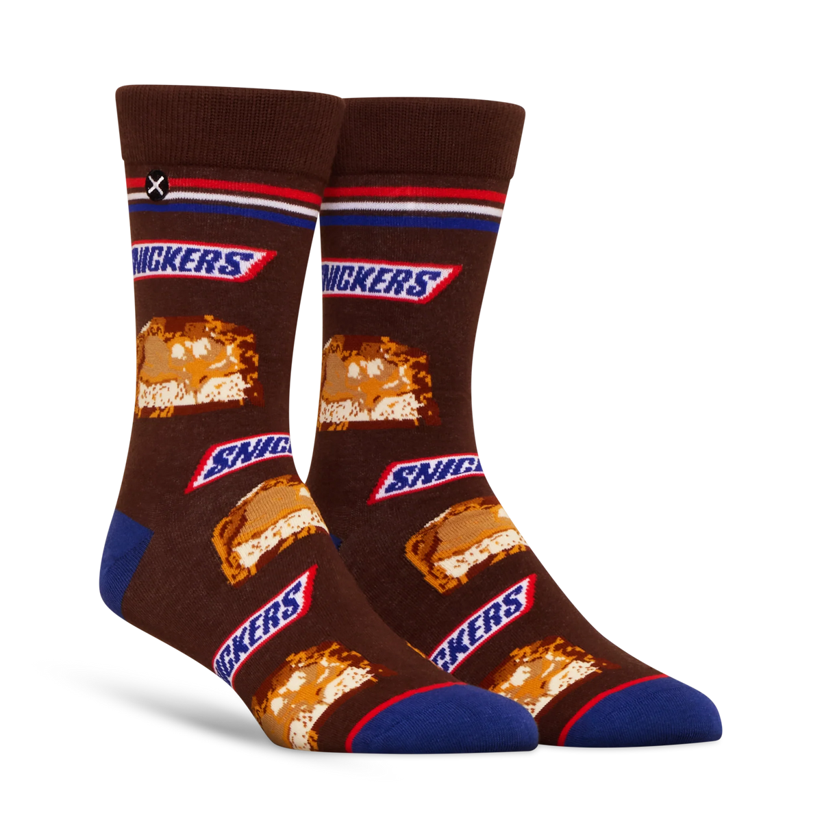 Men’s Odd Sox Oddmart Snickers Crew Socks 2-Pack
