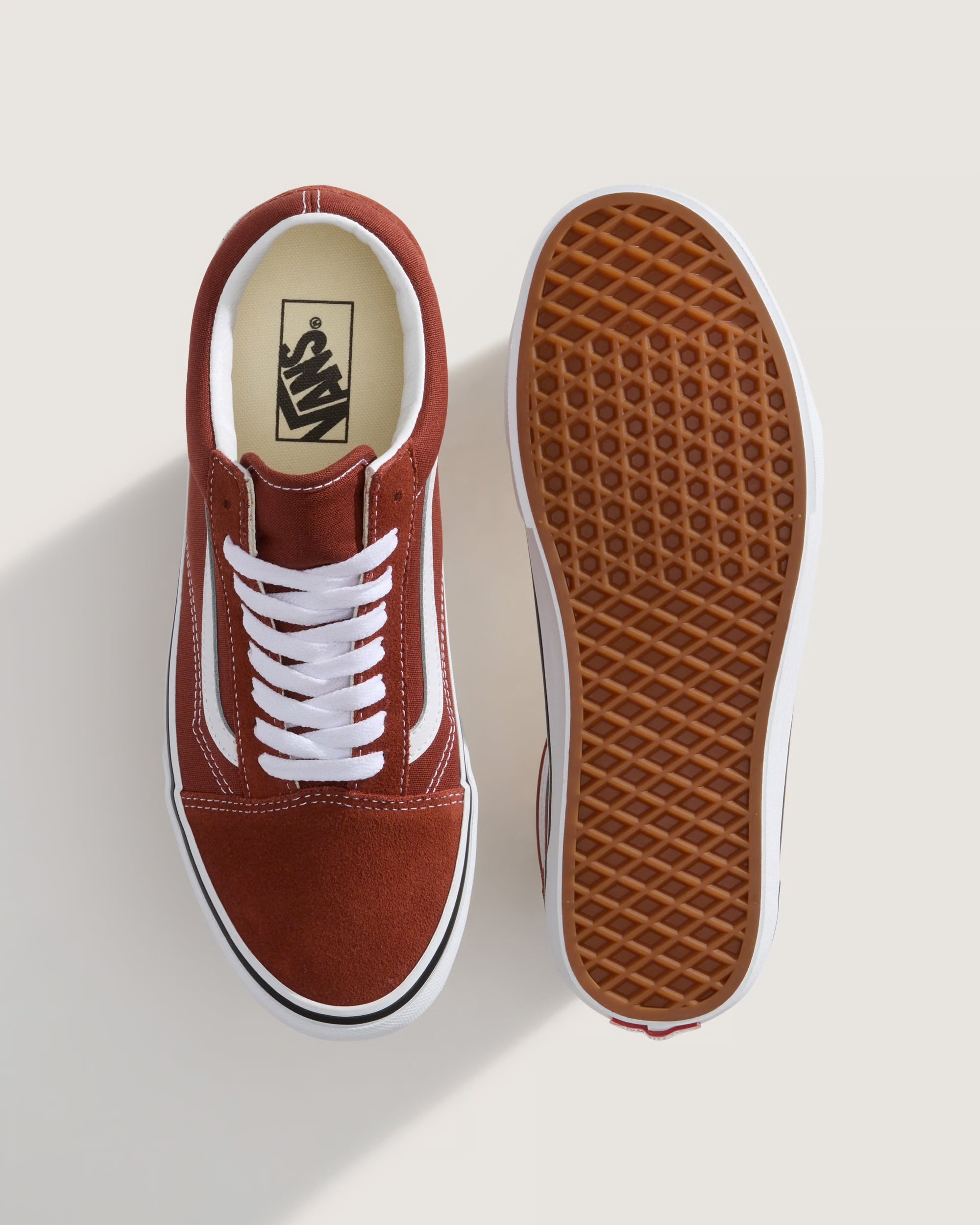 Men's Vans Old Skool Shoes Rust Bronze