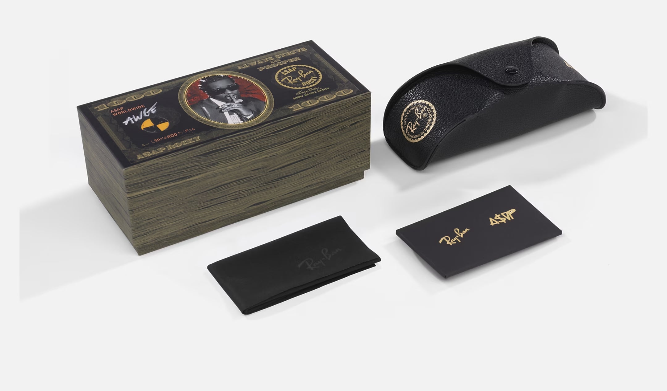 Ray-Ban Mega Balorama Blacked Out Sunglasses Polished Black