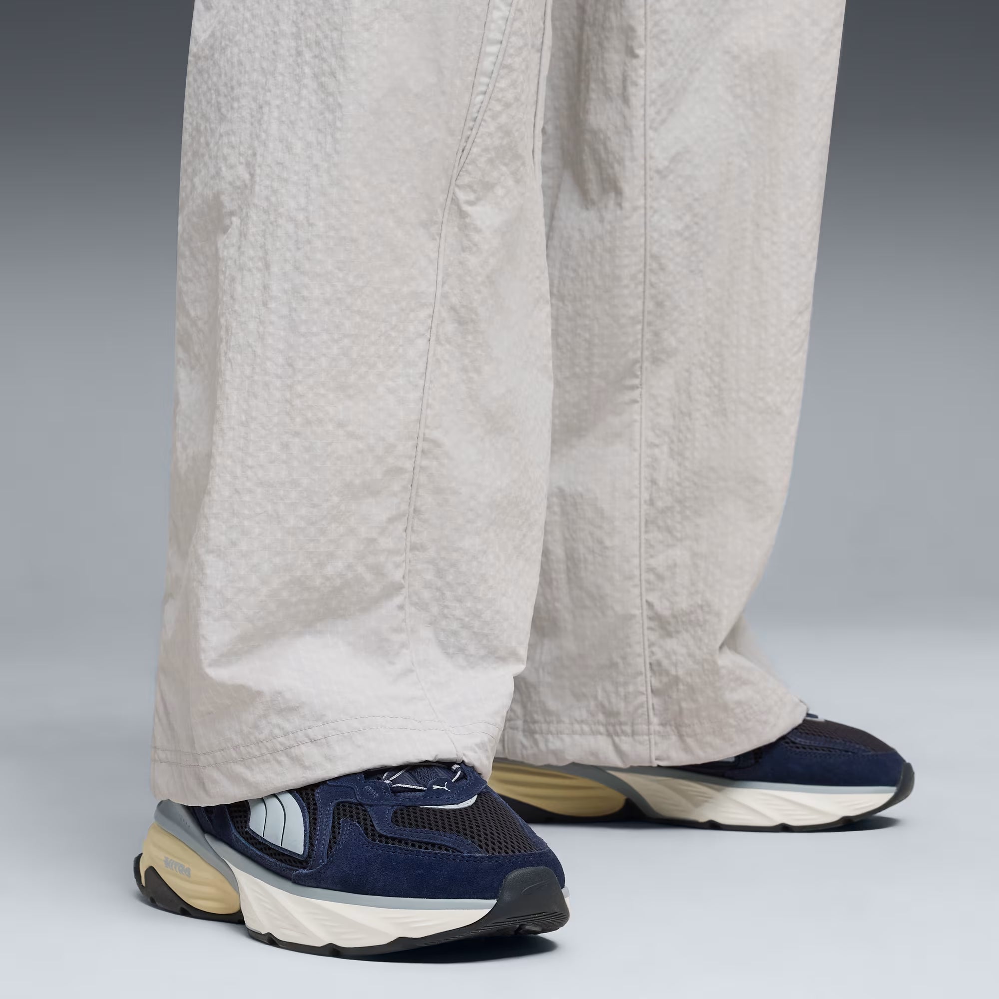 Men's PUMA Fade Nitro LS Suede Shoes Navy