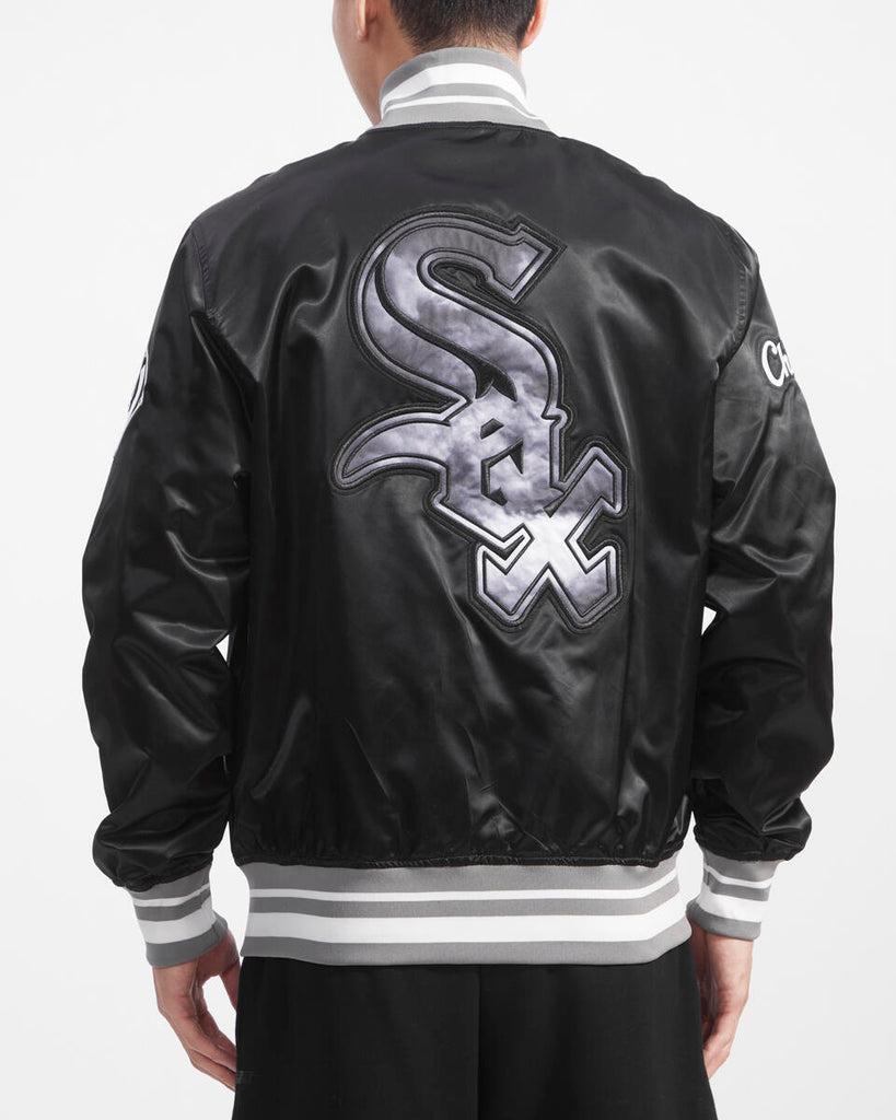 Men’s Pro Standard Chicago White Sox Satin Jacket Black