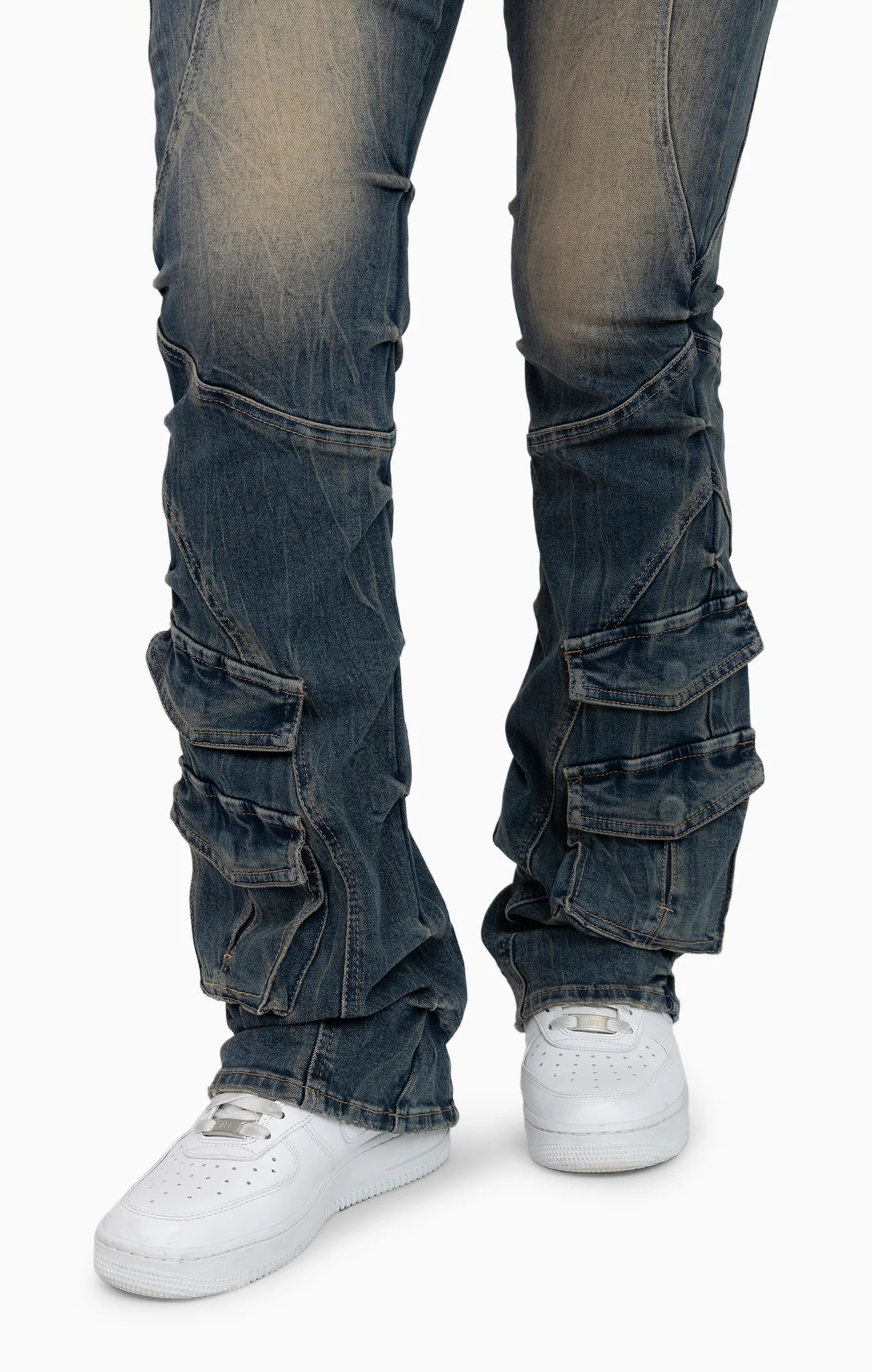 Women's Smoke Rise Red Double Flap Utility Pants Acacia Blue