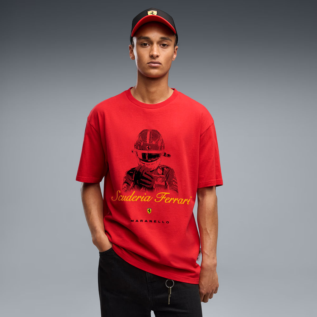 Men's PUMA Scuderia Ferrari Tee Rosso Corsa
