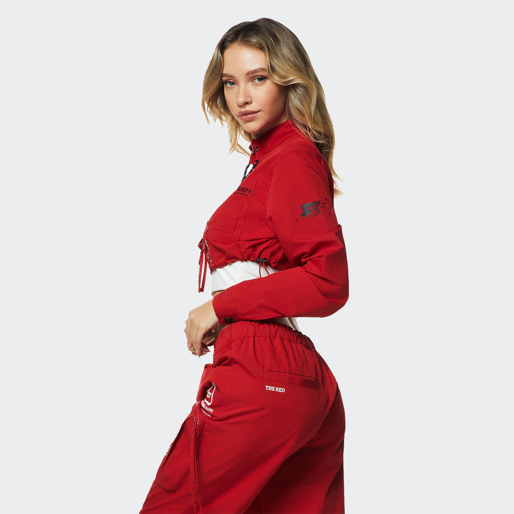 Women's Smoke Rise Red Utility Full Zip Lana Jacket True Red