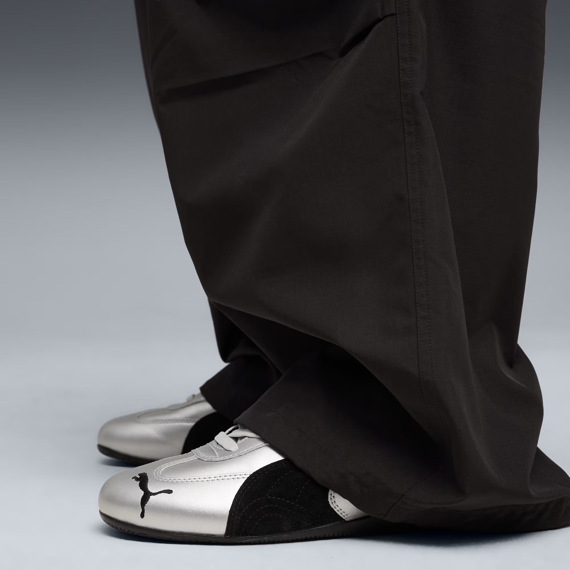 Women's PUMA Speedcat Metallic Shoes Silver