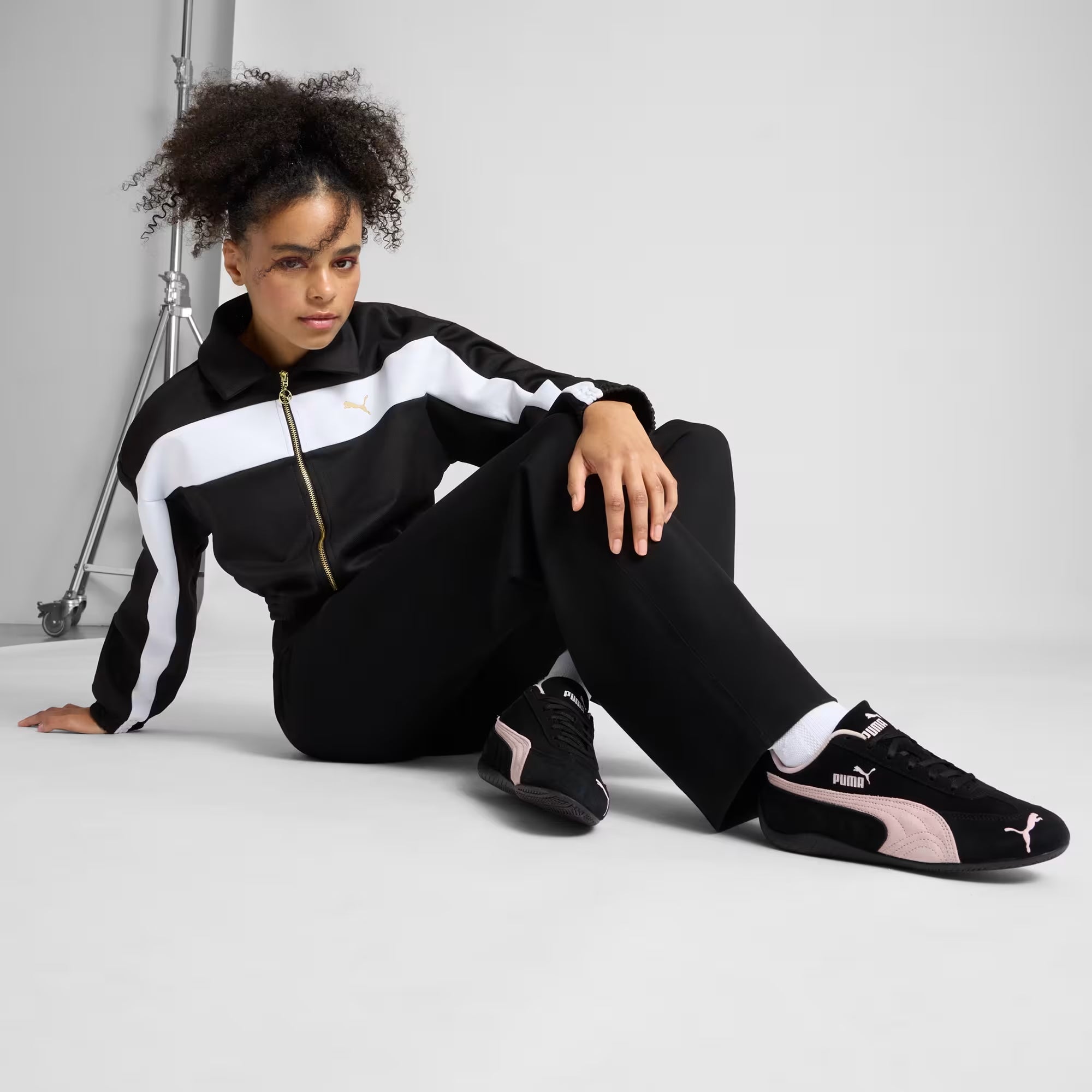 Women's PUMA Speedcat OG Shoes PUMA Black / Mauve Mist