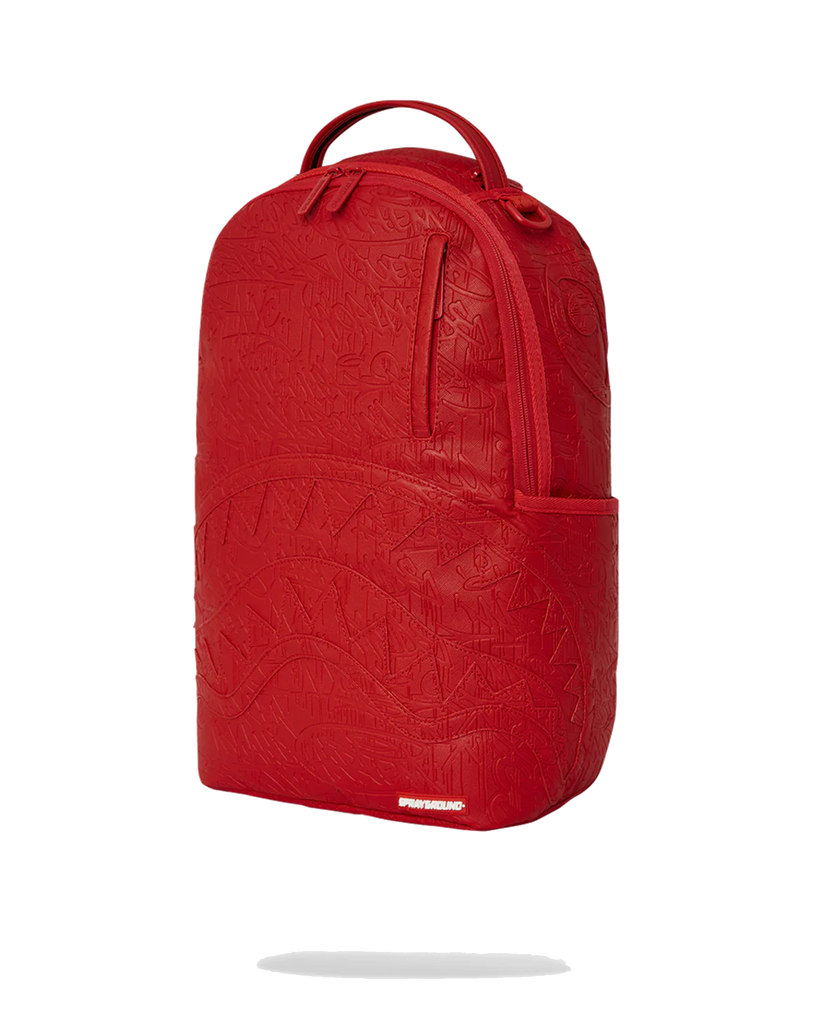 Sprayground Red Scribble Backpack Red